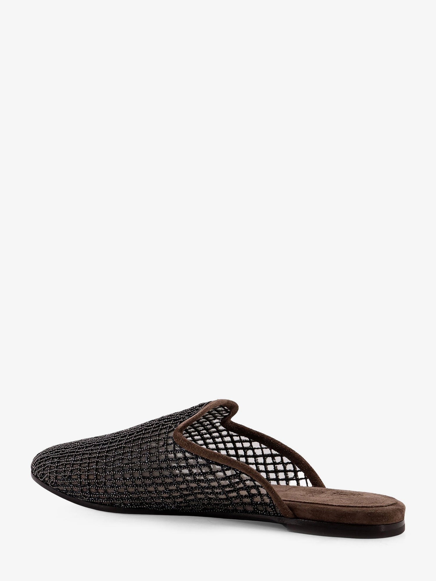 Brunello Cucinelli - Woman - Brown - Flat Sandal