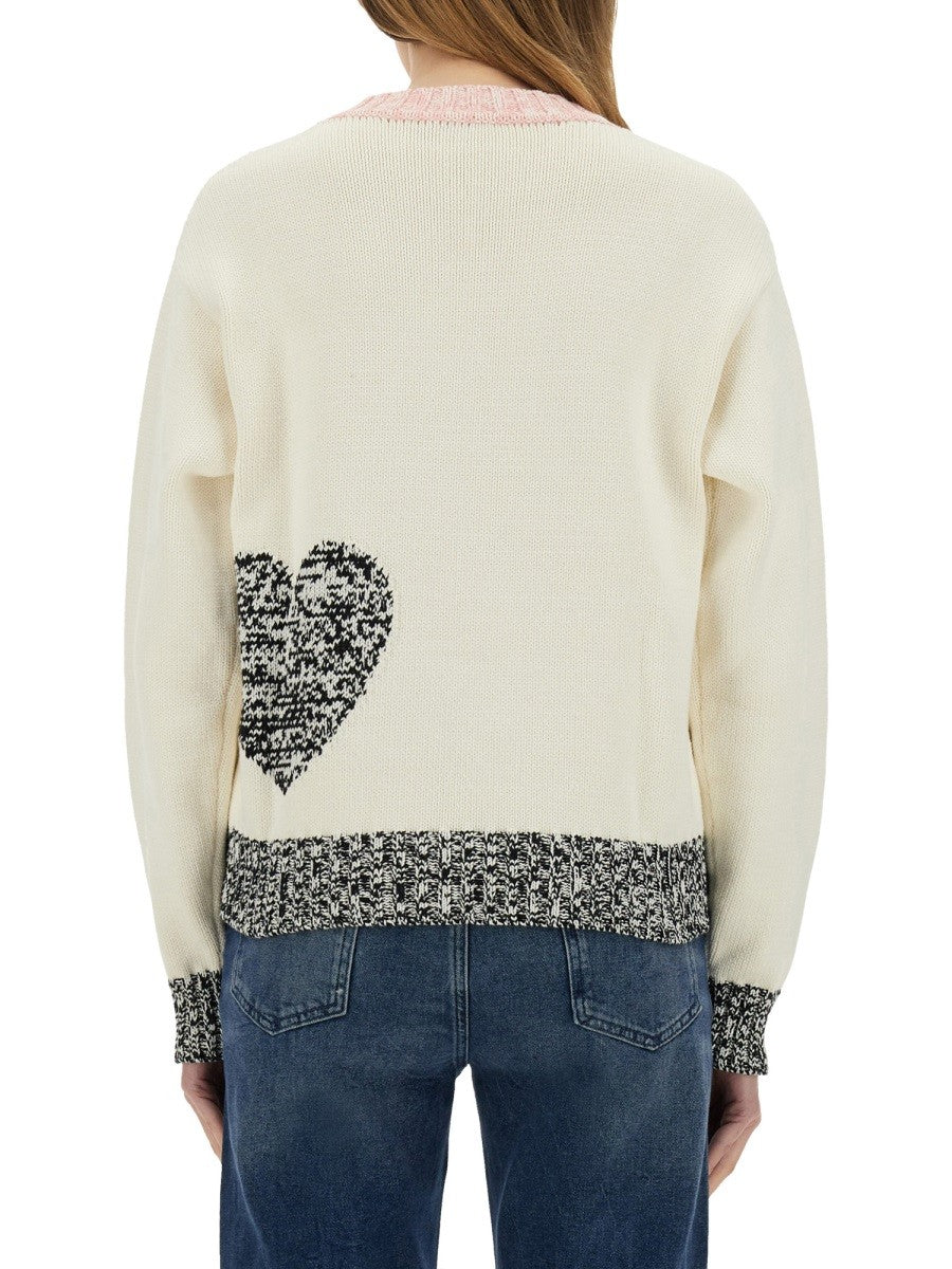 MOSCHINO JEANS - Woman - White - Sweater