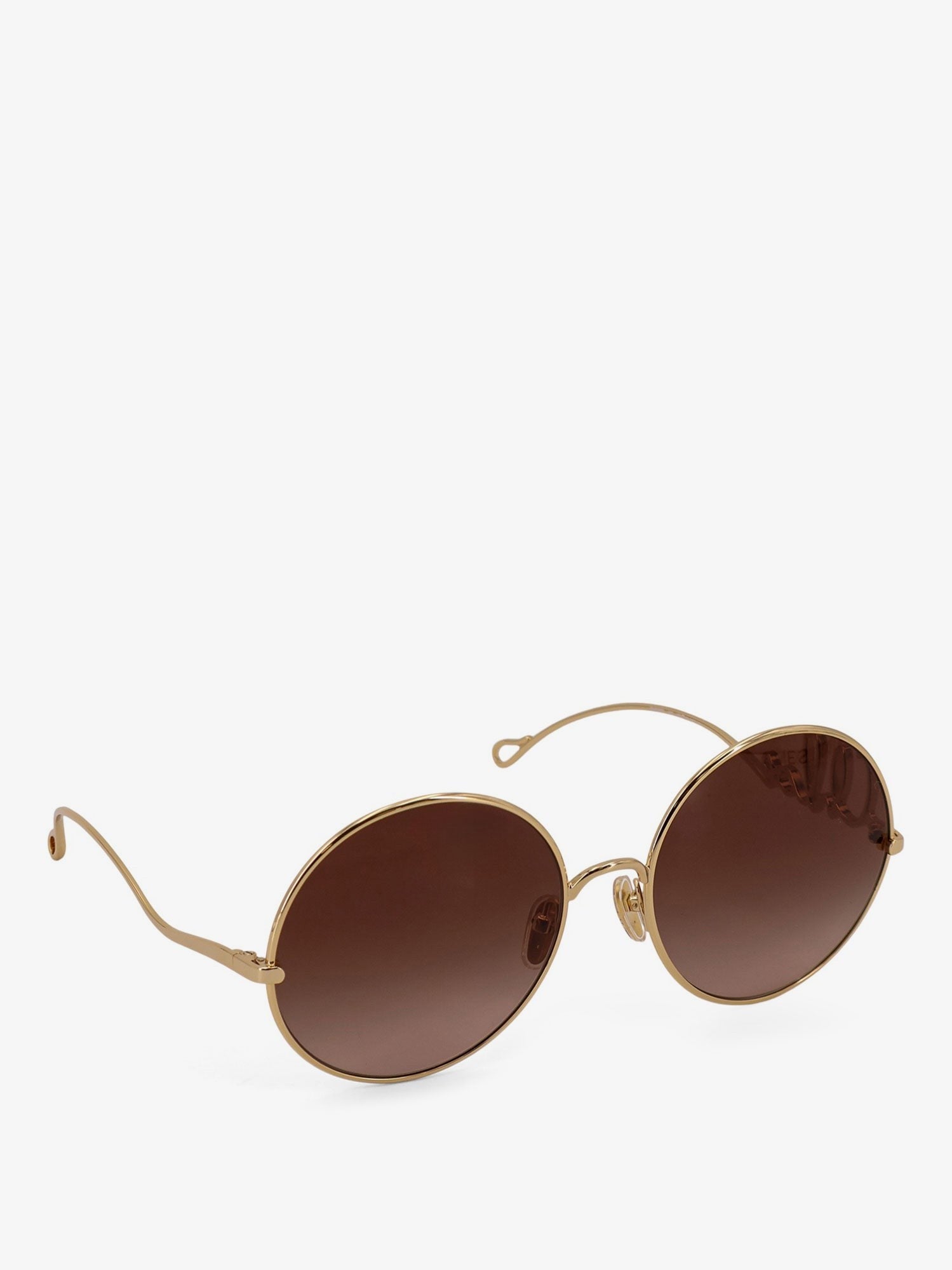 CHLOÉ - Woman - Gold/Brown - Sunglasses