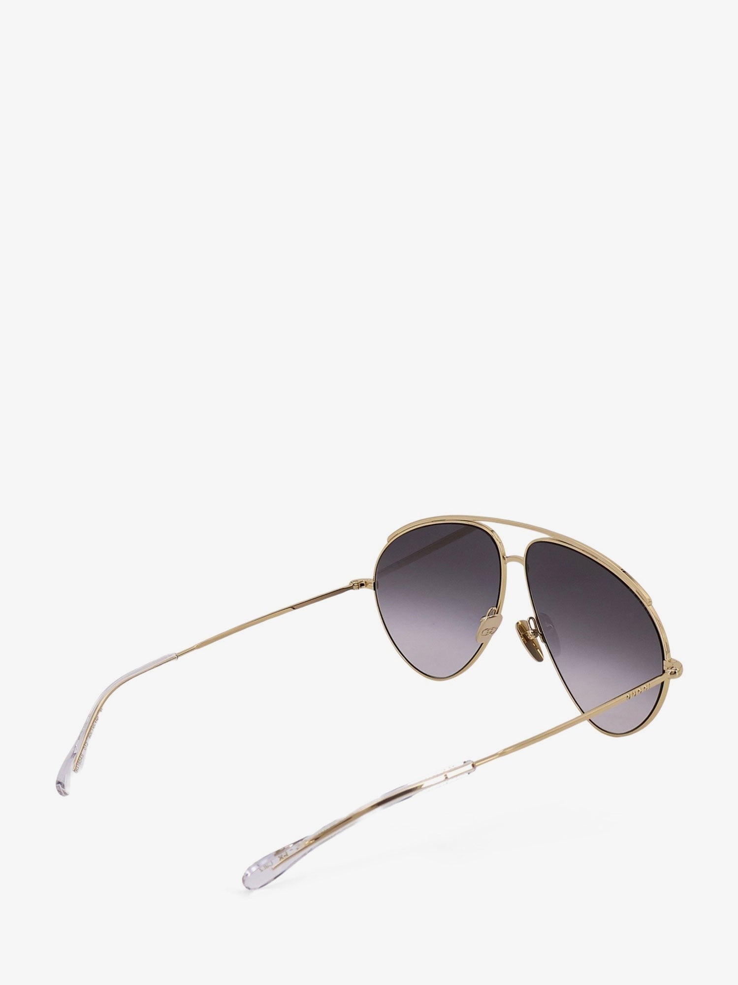 Gucci - Man - Gold-Gold-Grey - Sunglasses
