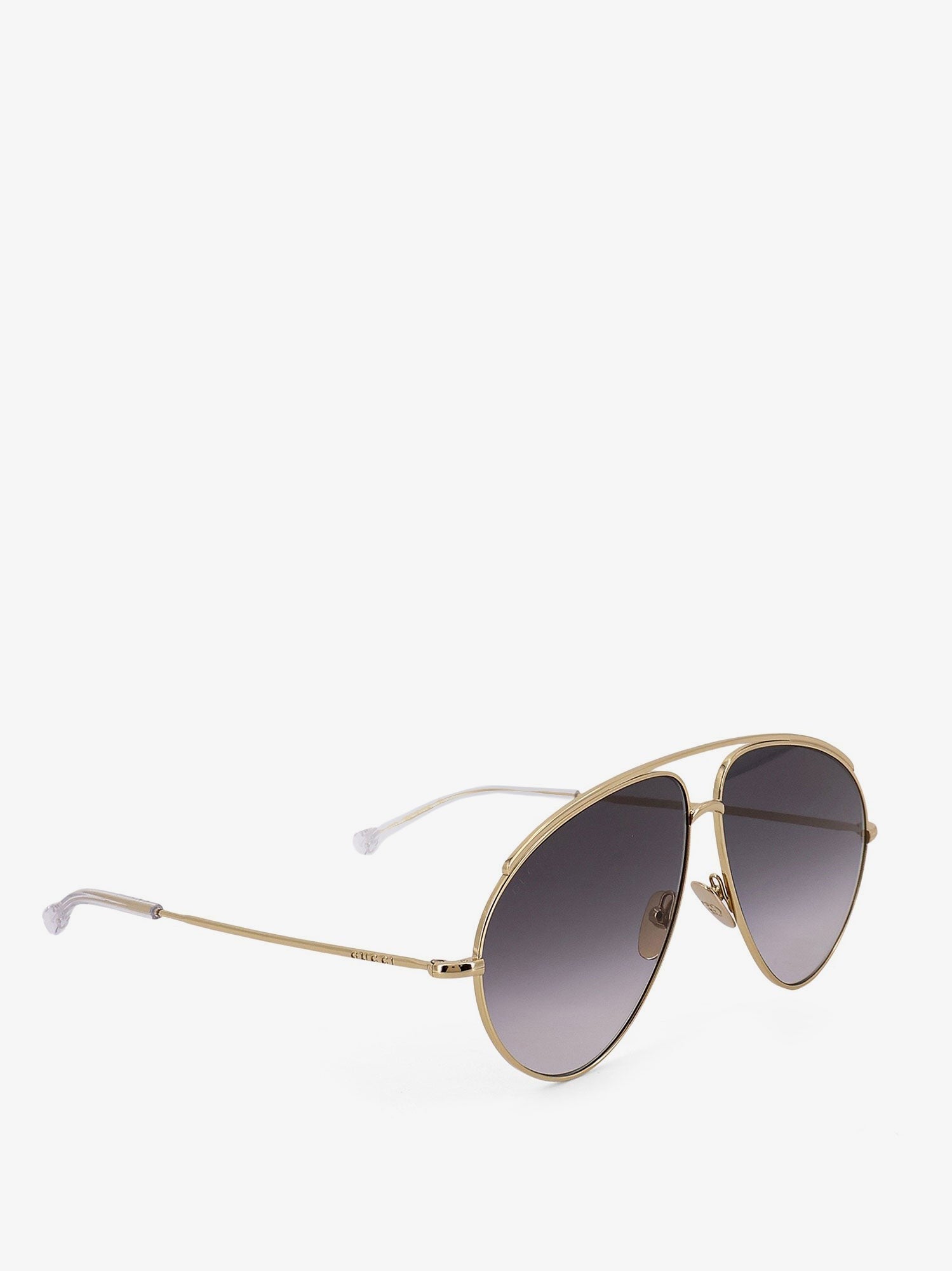 Gucci - Man - Gold-Gold-Grey - Sunglasses