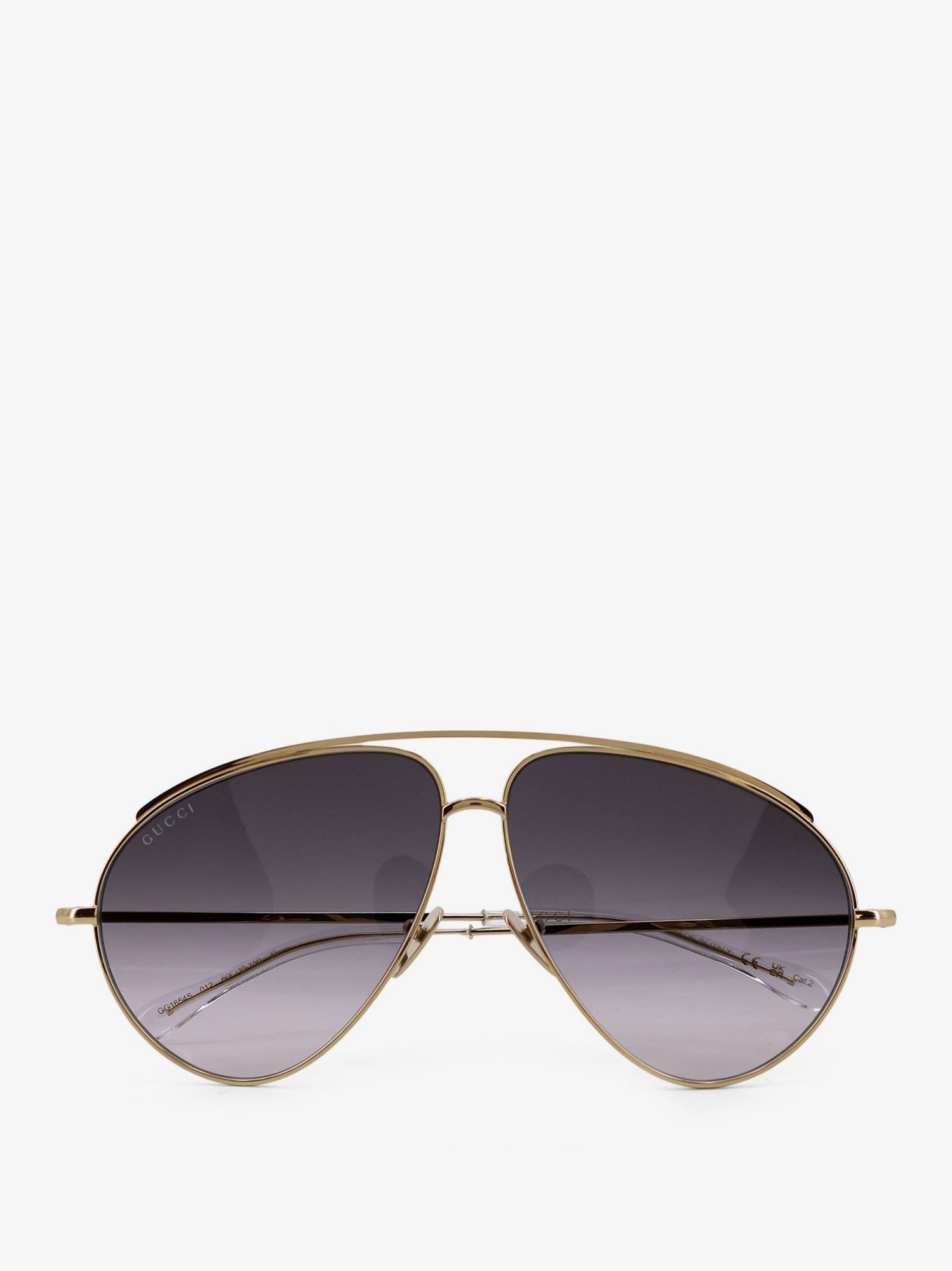 Gucci - Man - Gold-Gold-Grey - Sunglasses