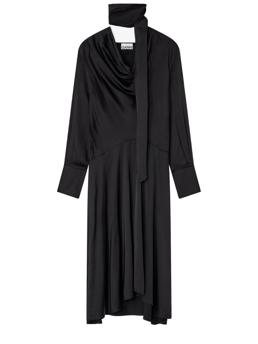 GANNI - Woman - Black - Dress