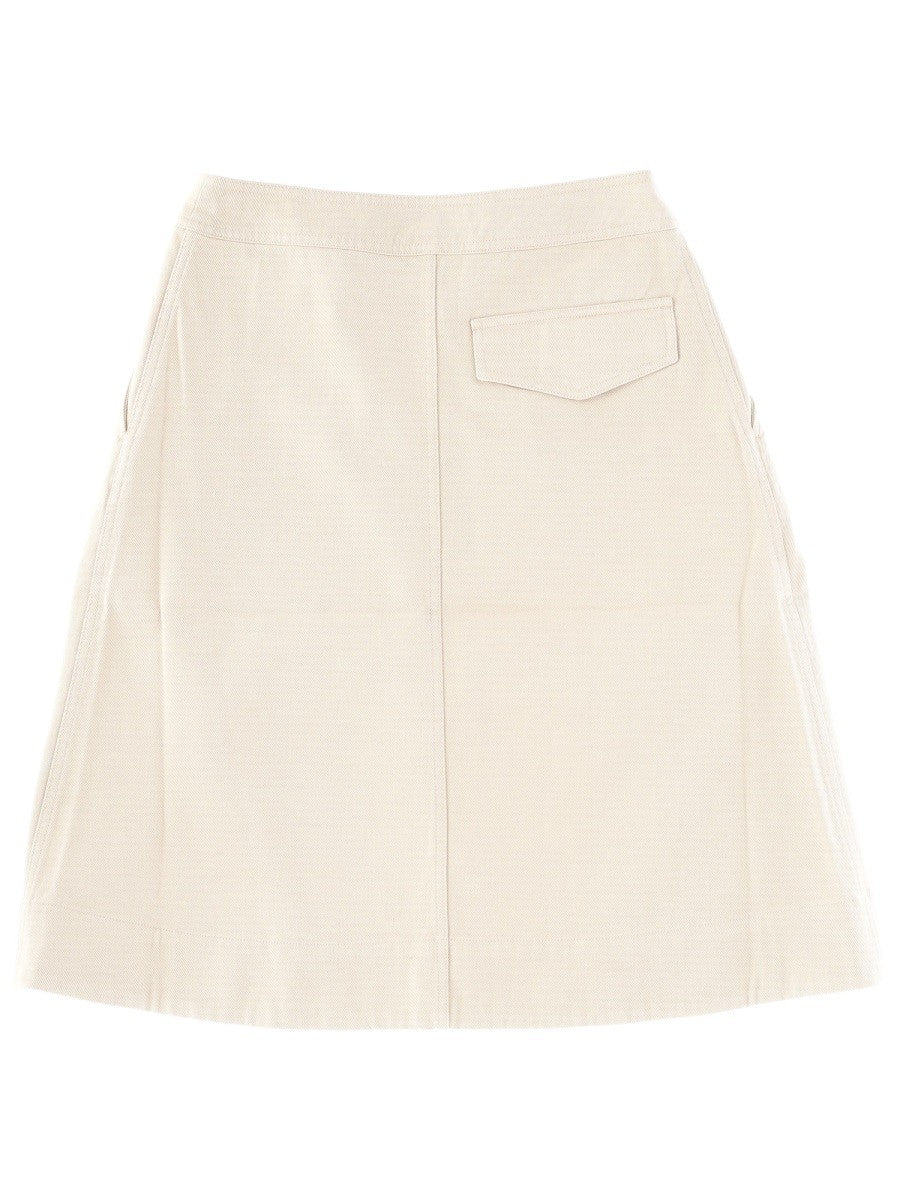 MARGARET HOWELL - Woman - White - Skirt