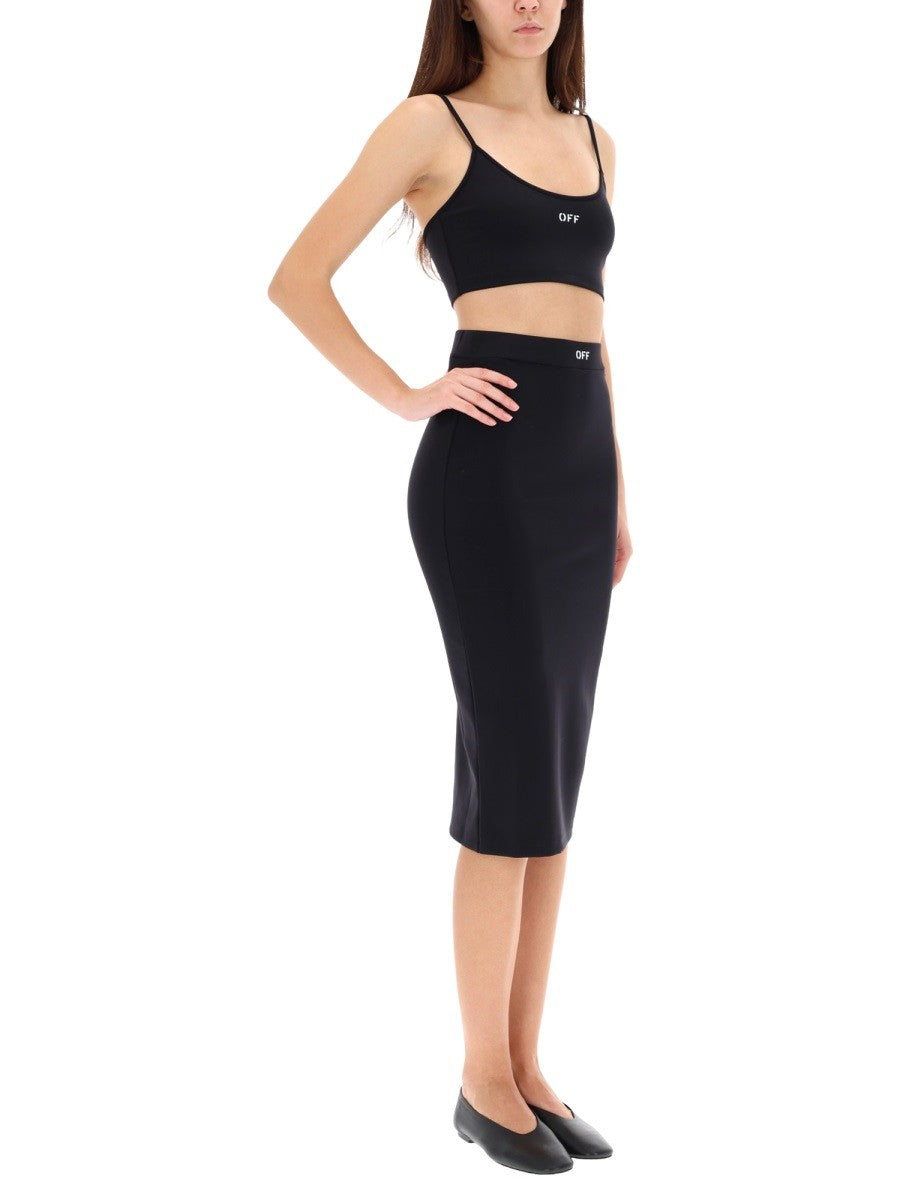 Off-white - Woman - Black - Skirt