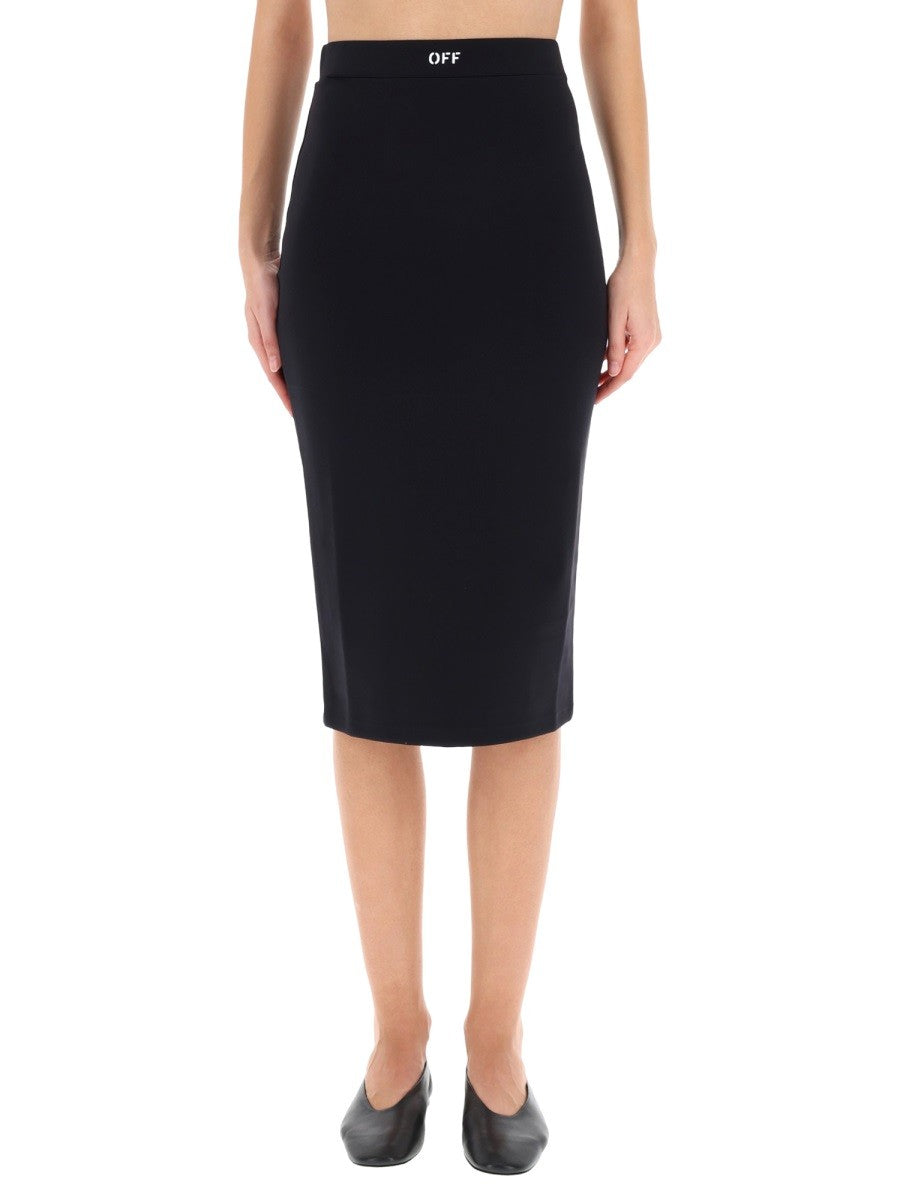 Off-white - Woman - Black - Skirt