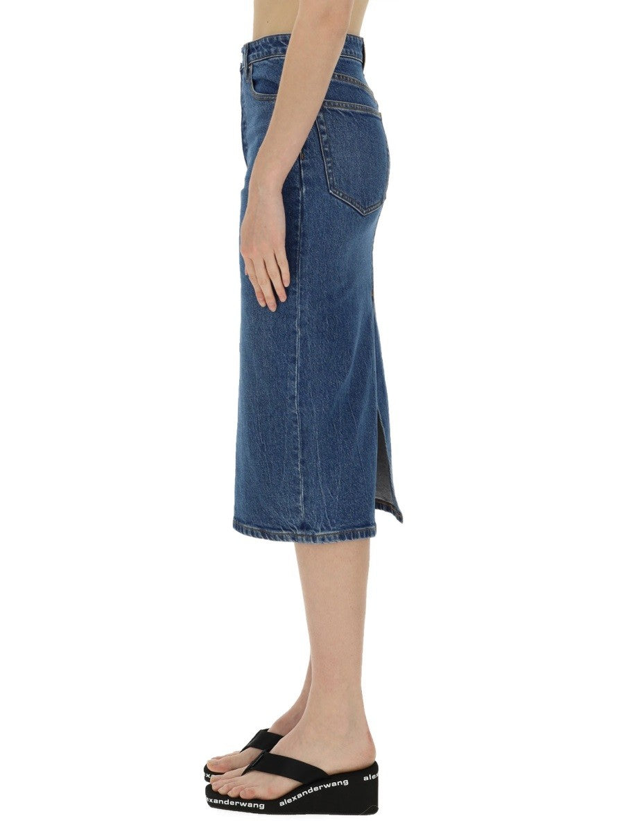 ALEXANDERWANG.T - Woman - Blue - Skirt