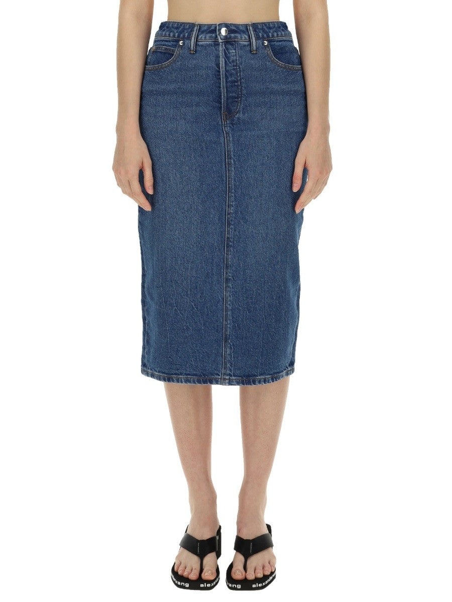 ALEXANDERWANG.T - Woman - Blue - Skirt