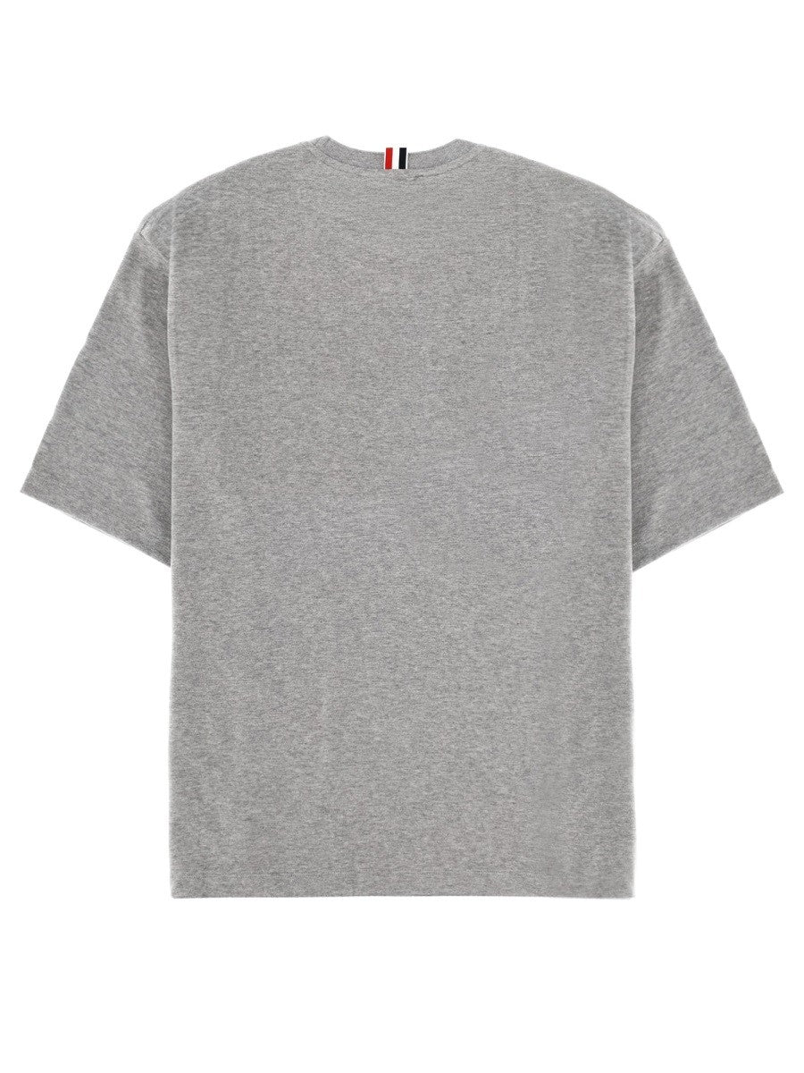 THOM BROWNE - Man - Grey - T-shirt