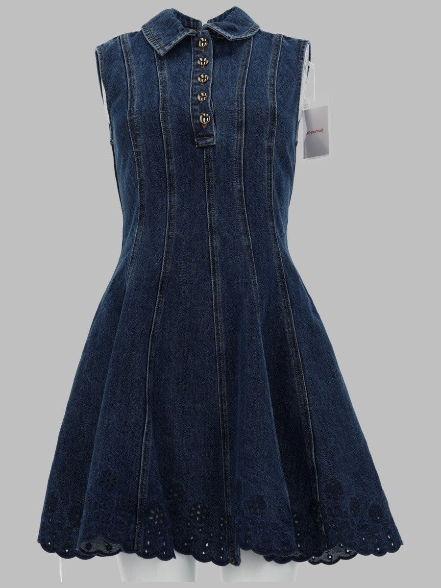SELF-PORTRAIT - Woman - Blue - Dress