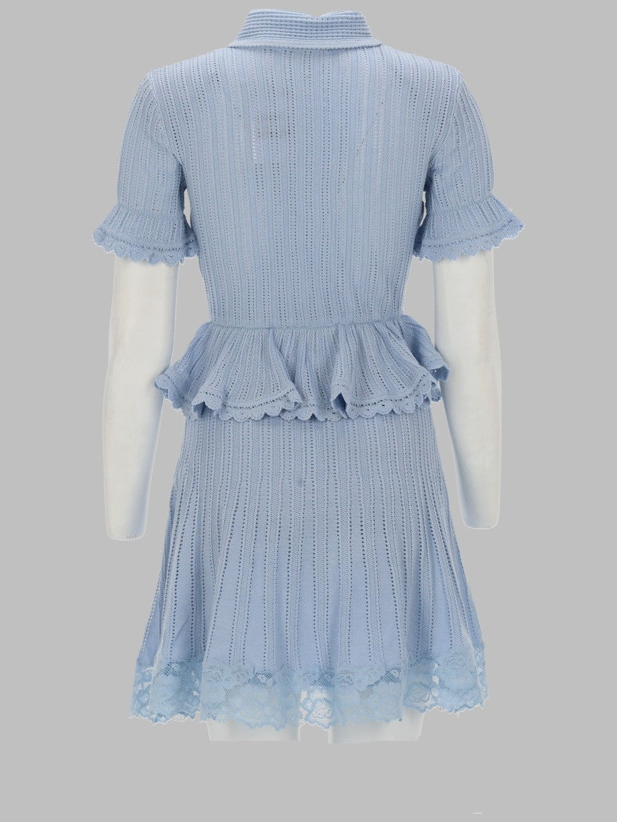 SELF-PORTRAIT - Woman - Blue - Dress