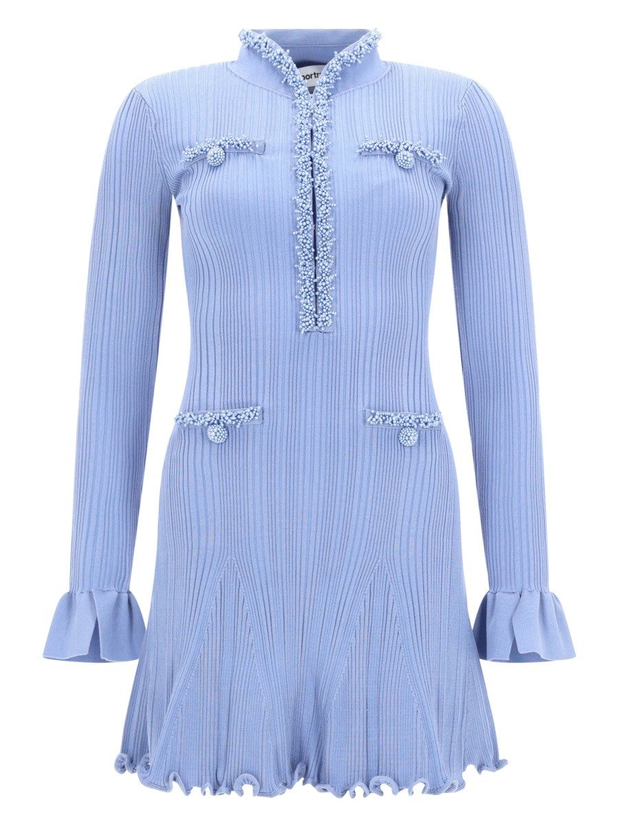 SELF-PORTRAIT - Woman - Blue - Dress