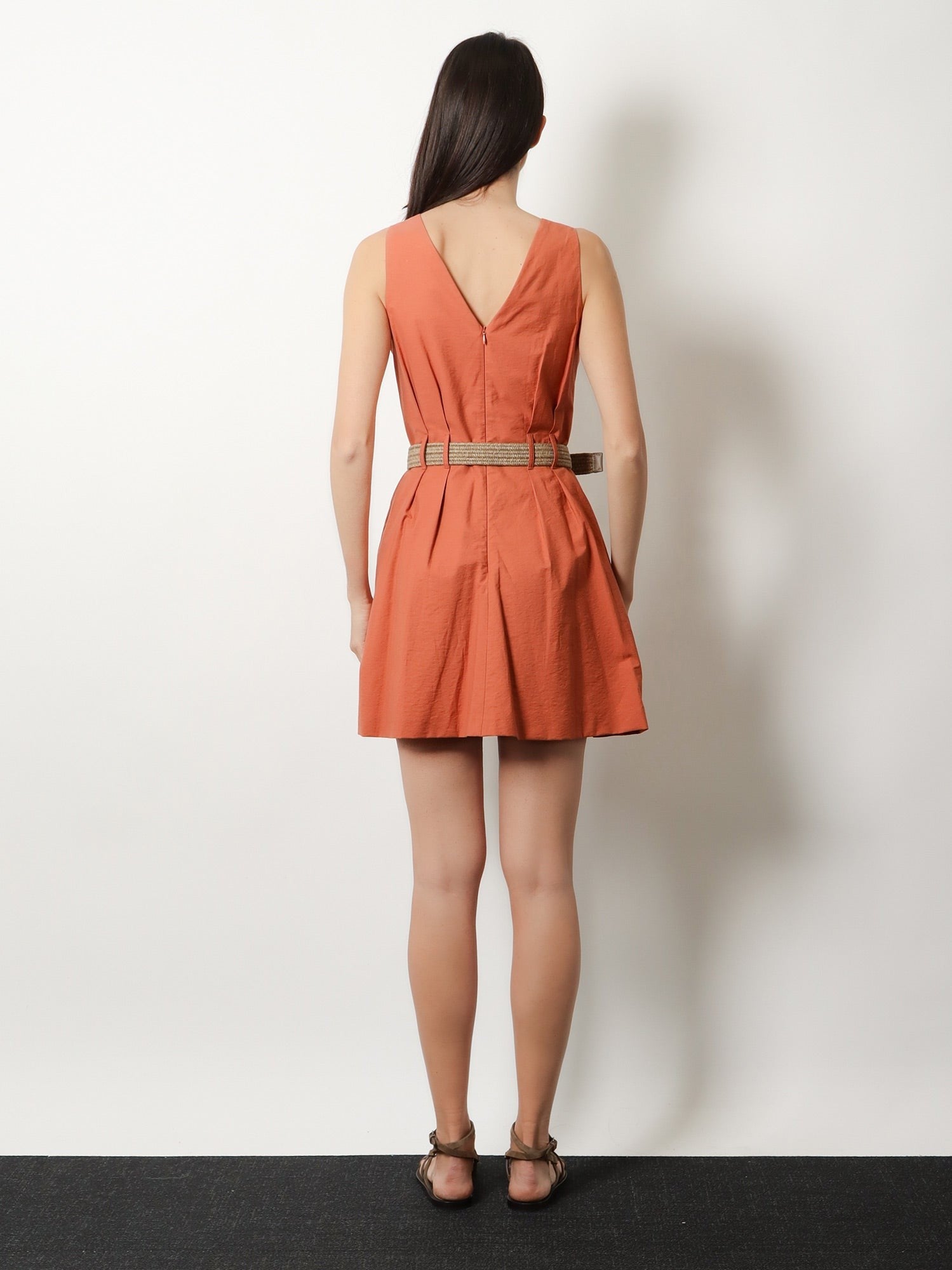 Brunello Cucinelli - Woman - Orange - Dress