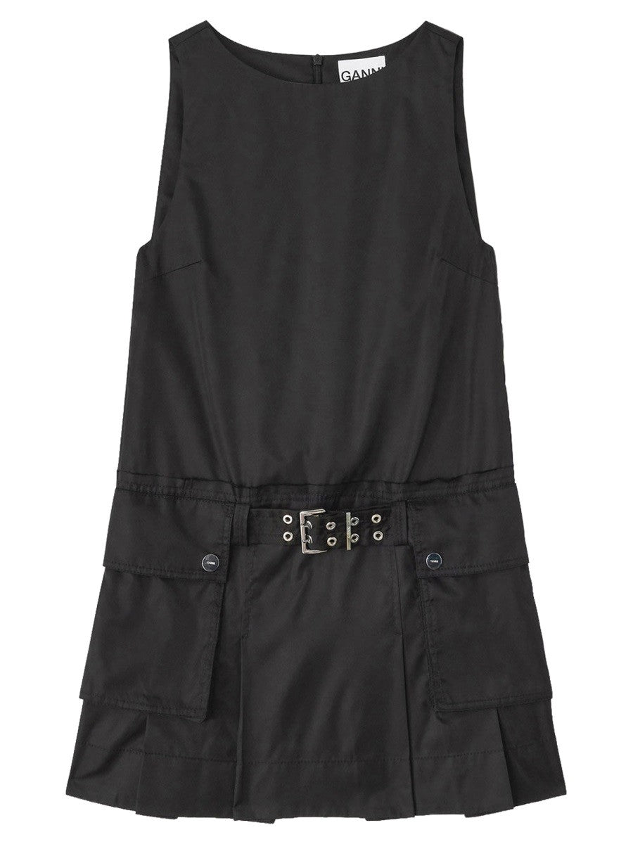 GANNI - Woman - Black - Dress