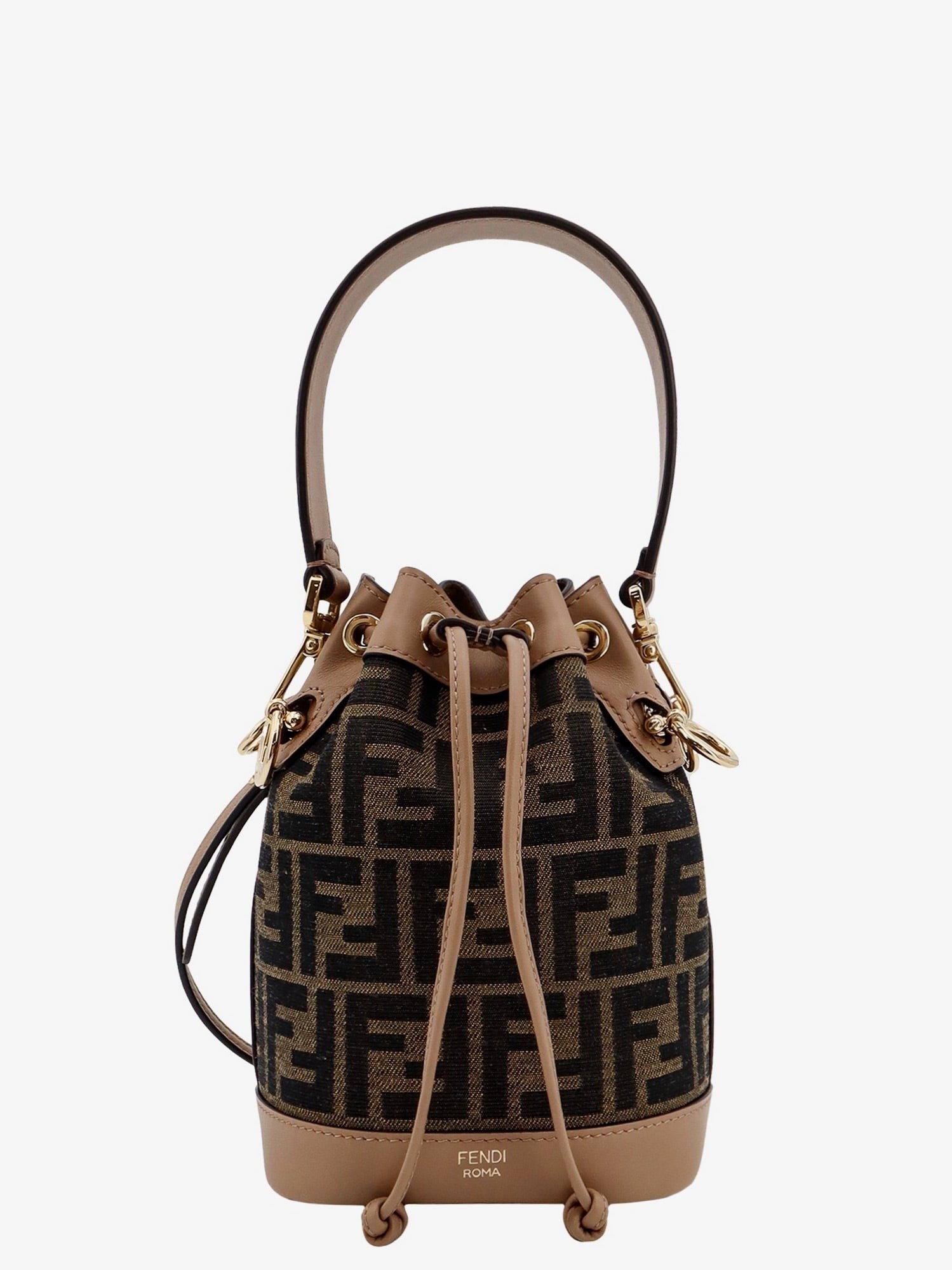 Fendi - Woman - Tab.Moro Sand O.Soft - Bucket Bag