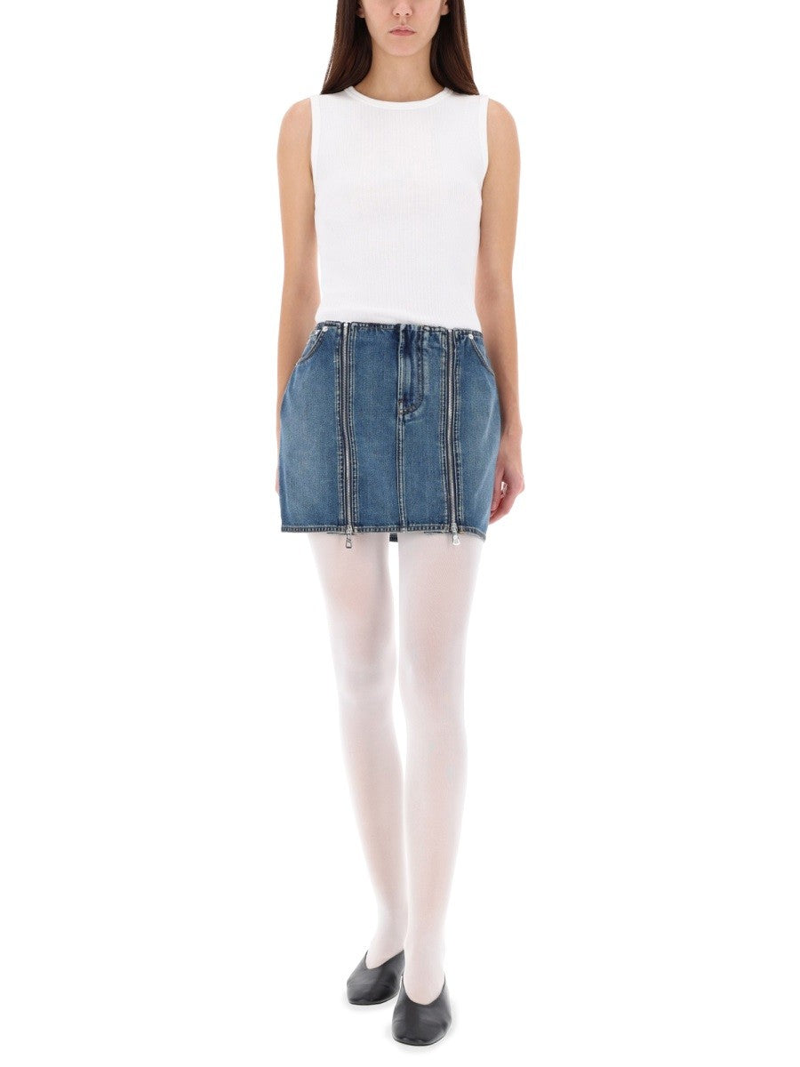 JEAN PAUL GAULTIER - Woman - Blue - Skirt