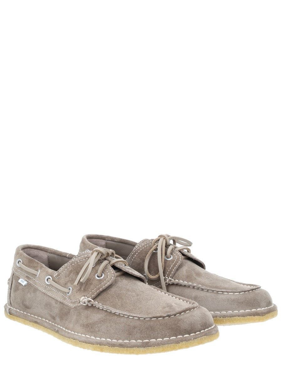 AMI PARIS - Unisex - Grey - Loafer