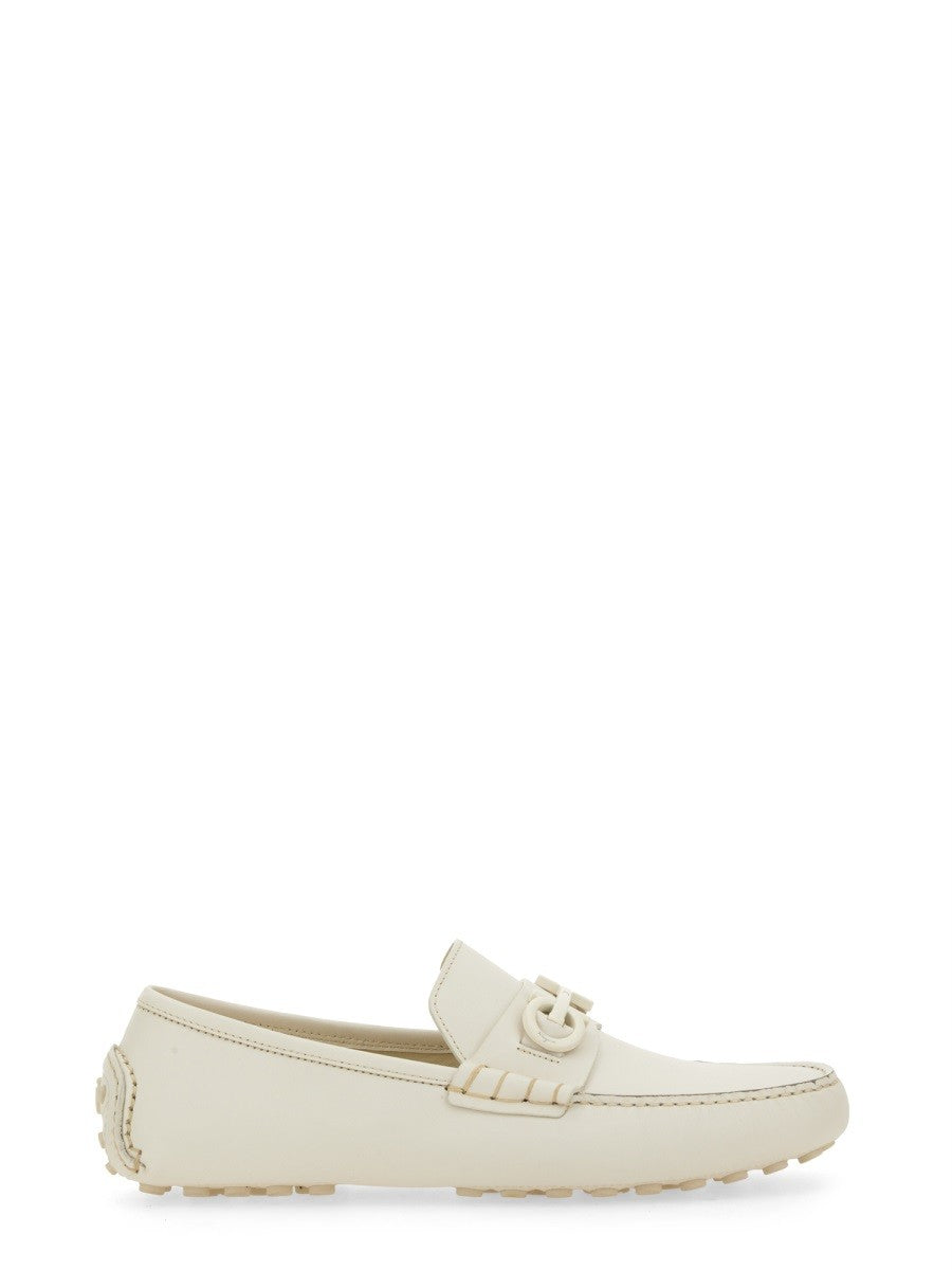 Ferragamo - Man - White - Loafer