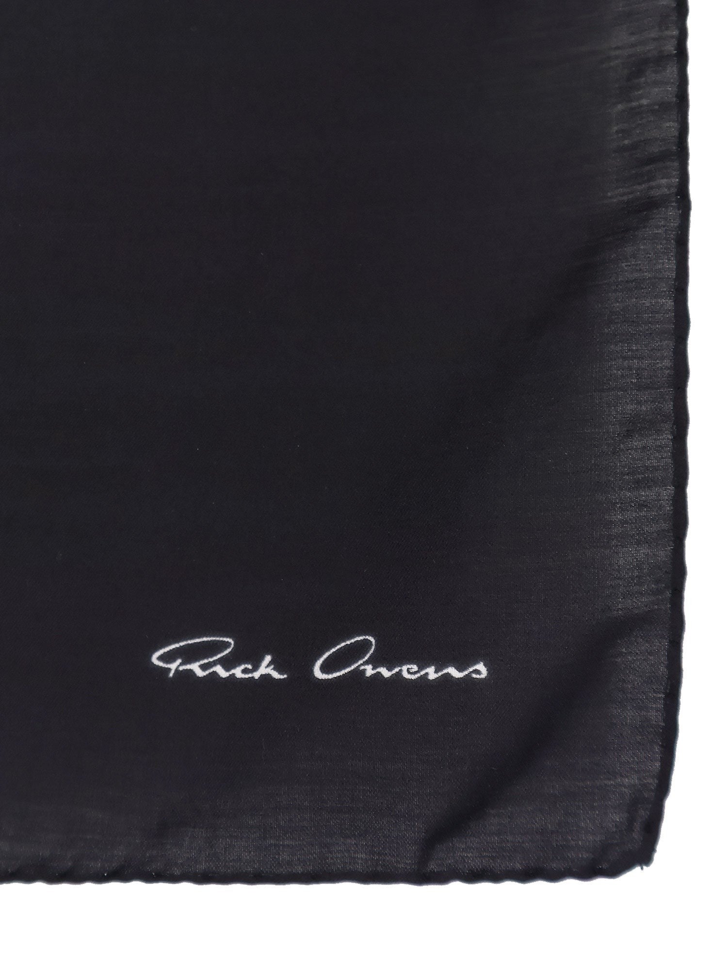 RICK OWENS - Man - Black/Milk - Scarf