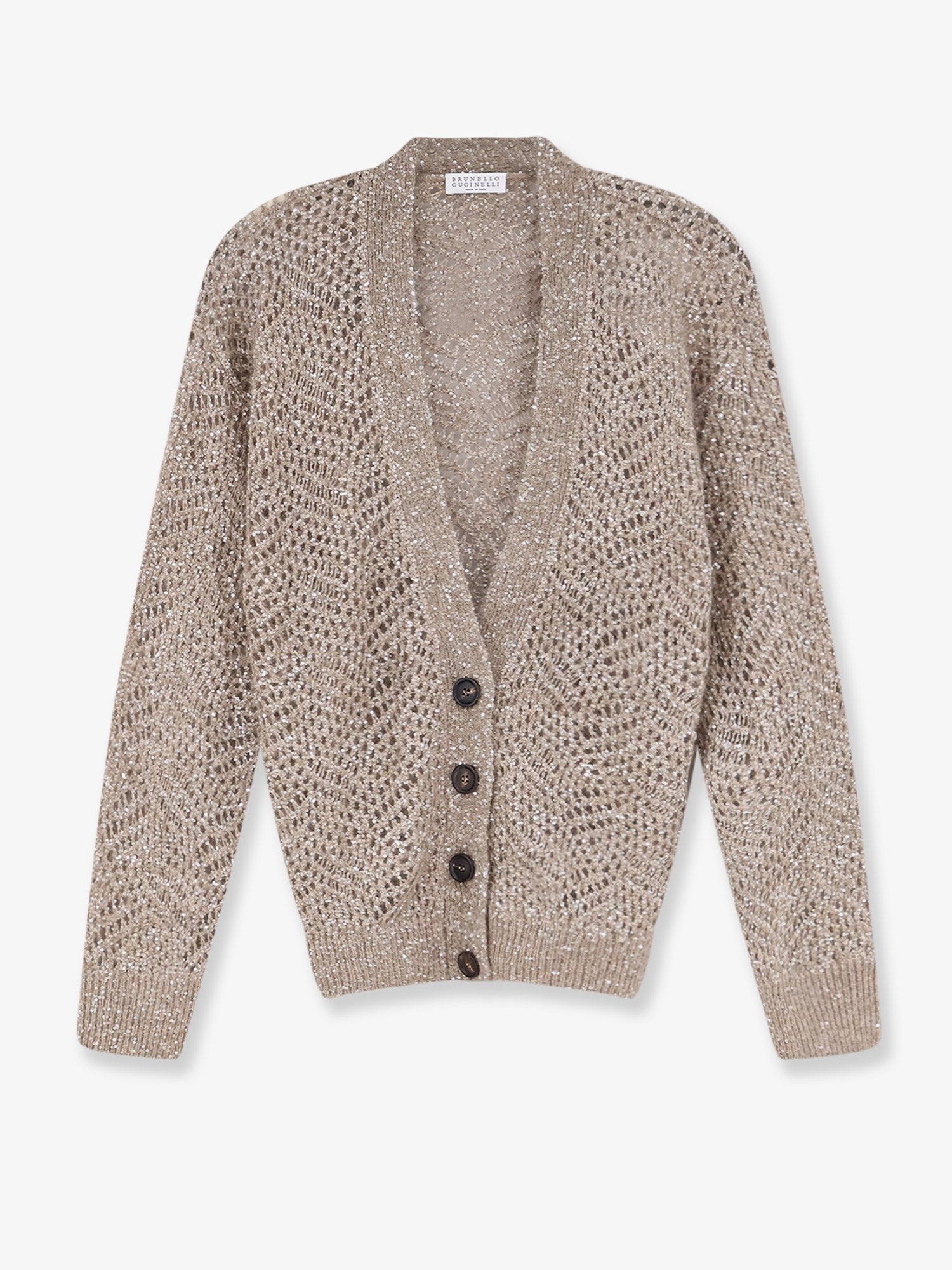 Brunello Cucinelli - Woman - Grey - Knit Sweater