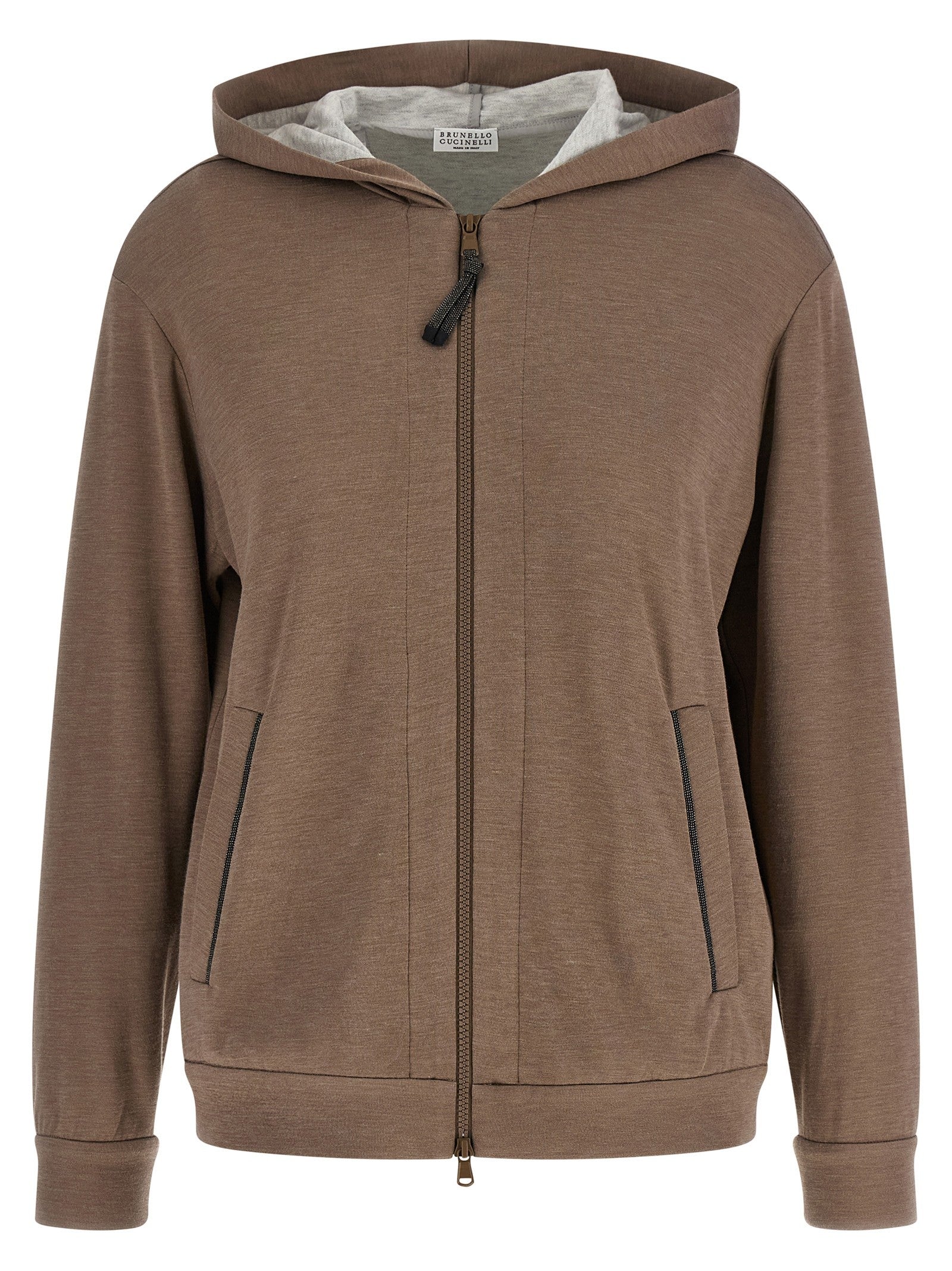 Brunello Cucinelli - nan - Brown - Sweatshirt