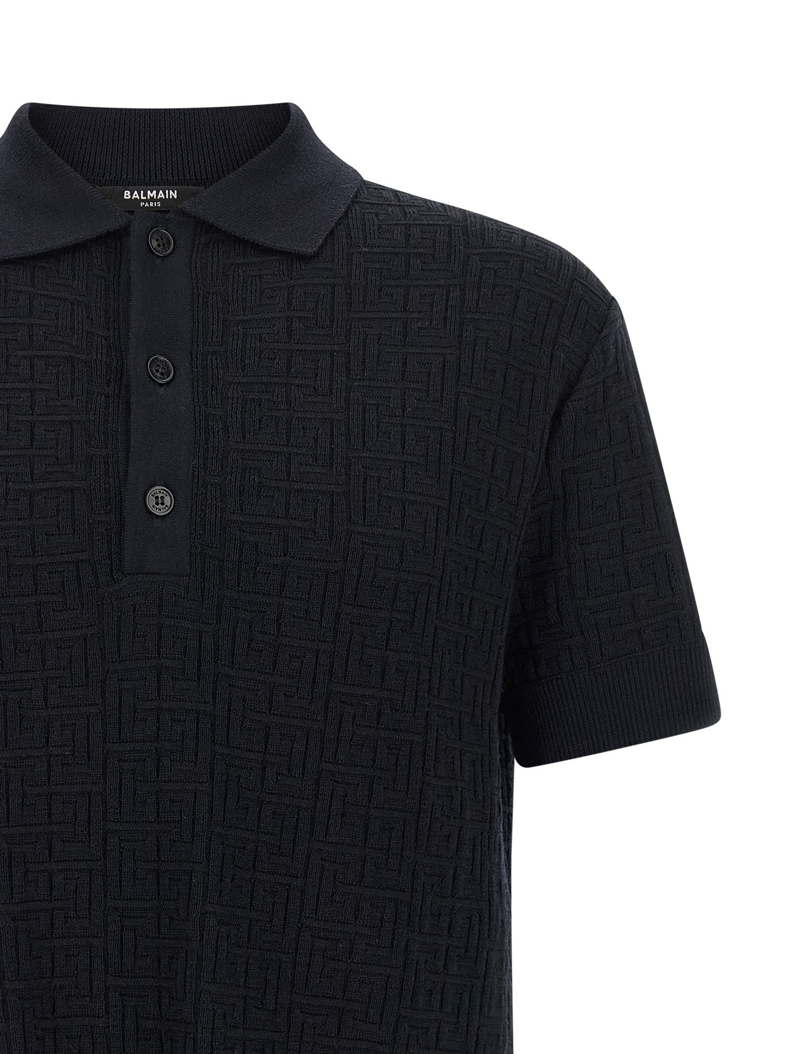 Balmain - nan - Blue - Polo Shirt