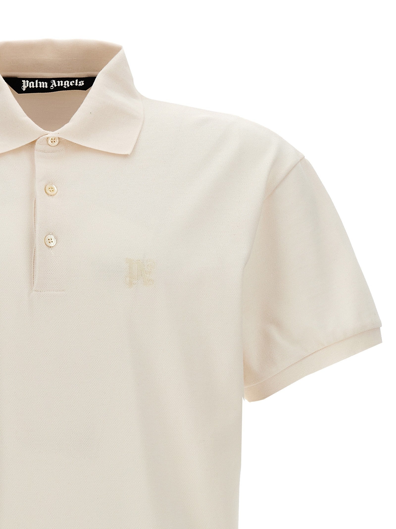 Palm Angels - nan - White - Polo Shirt