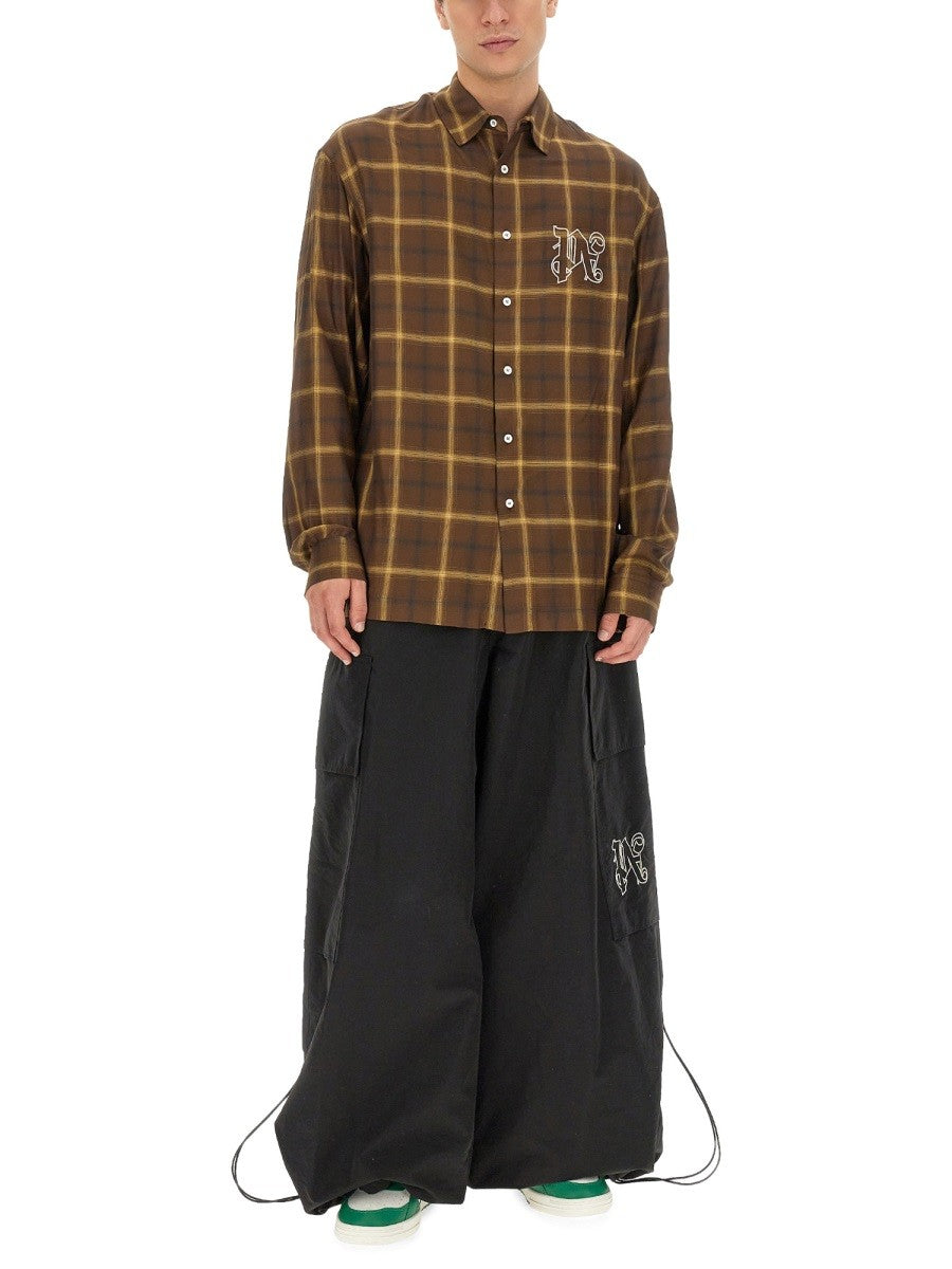Palm Angels - Man - Brown - Shirt