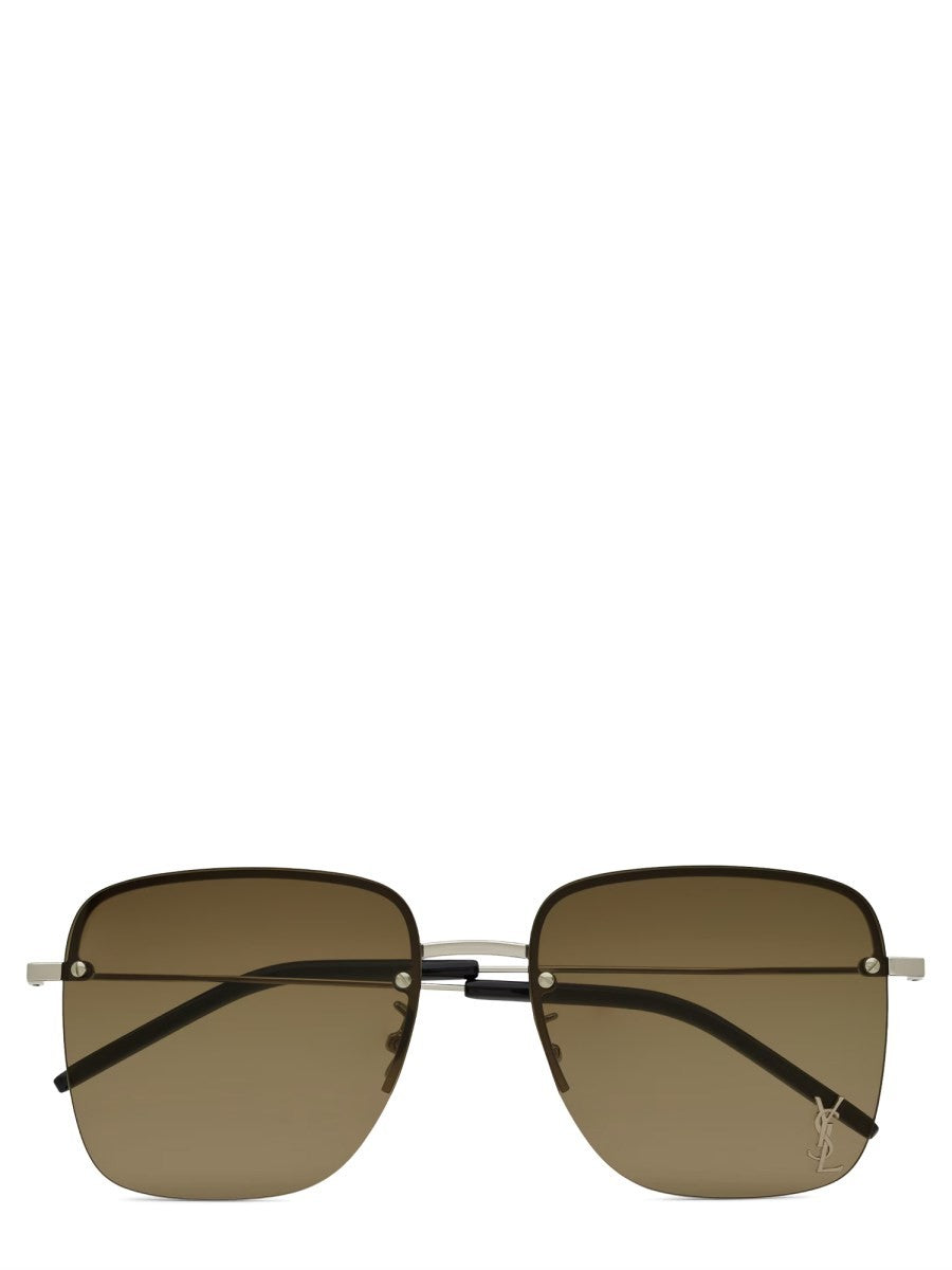 Saint Laurent - Woman - Gold - Sunglasses