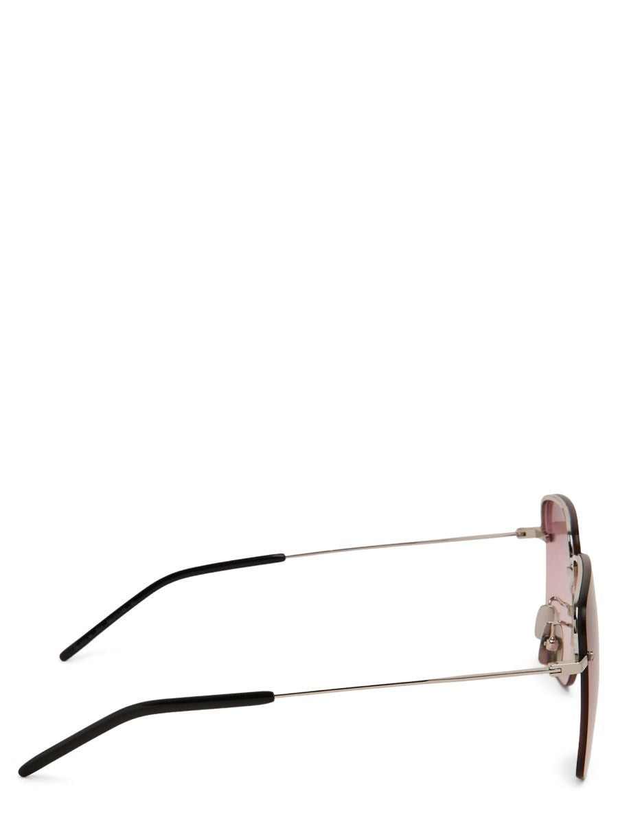 Saint Laurent - Woman - Silver - Sunglasses