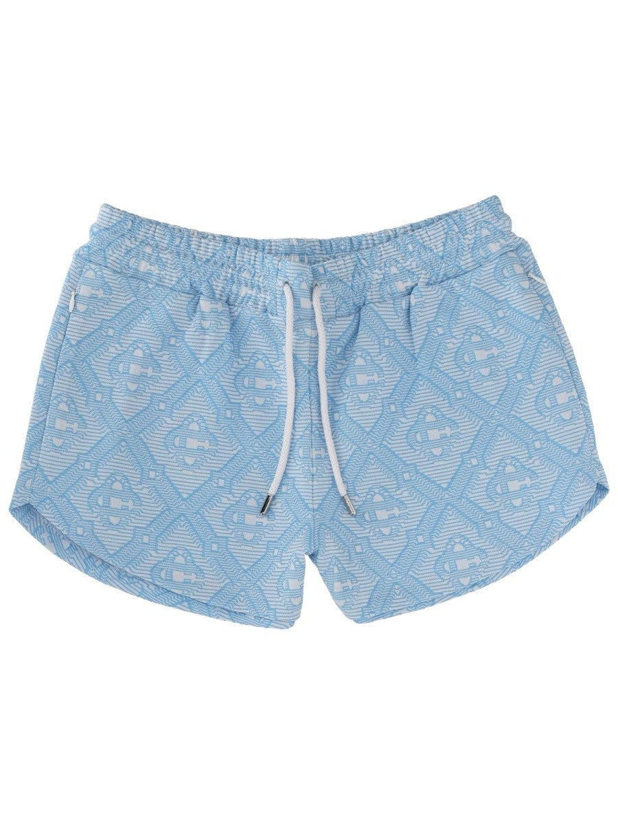 CASABLANCA - Woman - Blue - Shorts