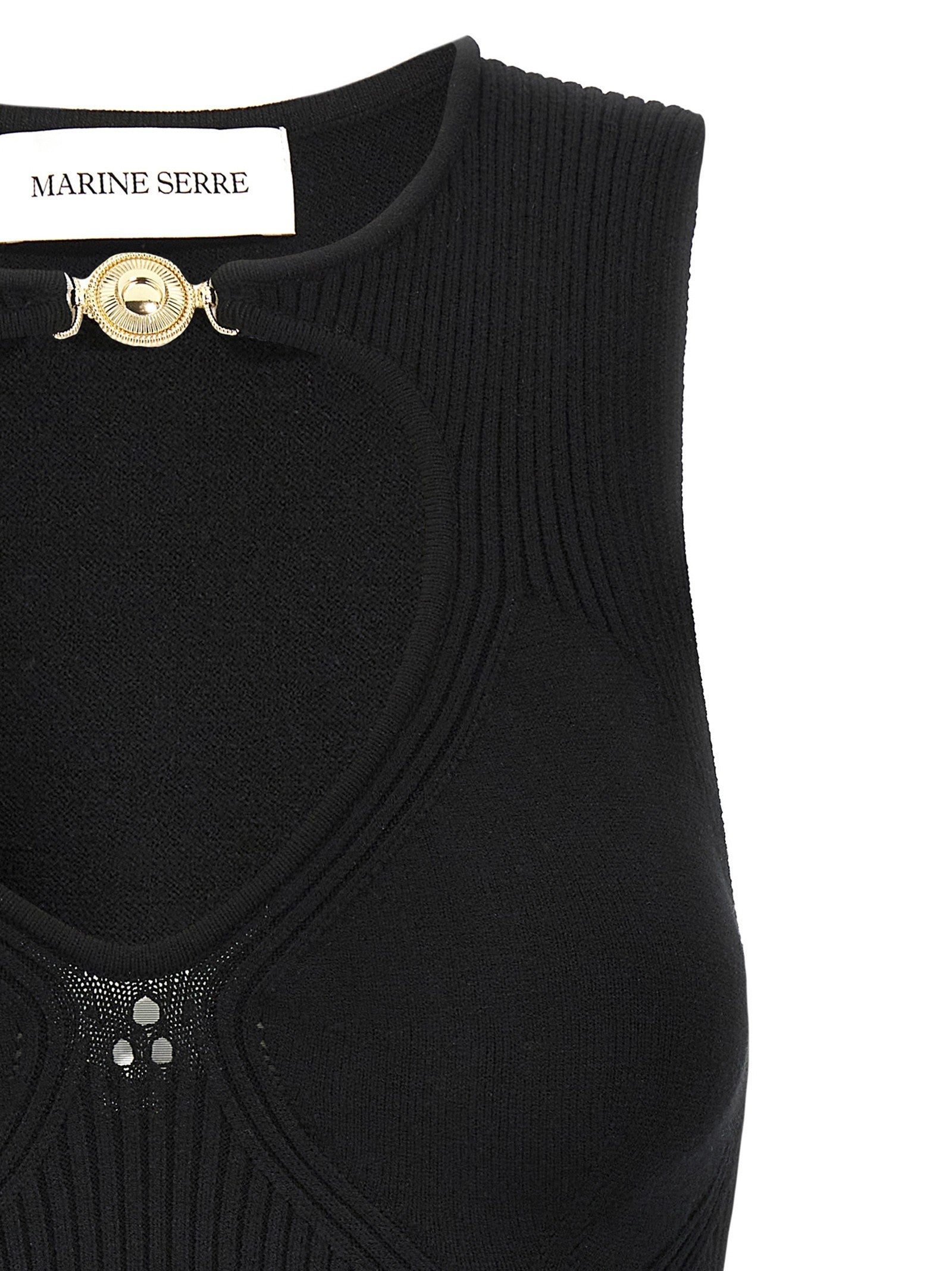 MARINE SERRE - nan - Black - Top