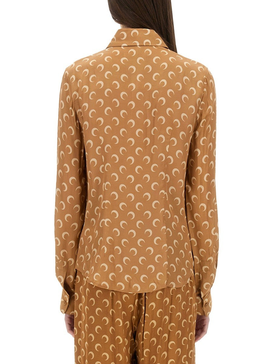 MARINE SERRE - Woman - Beige - Shirt