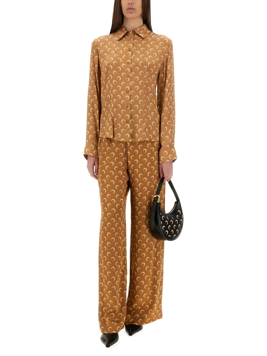MARINE SERRE - Woman - Beige - Shirt