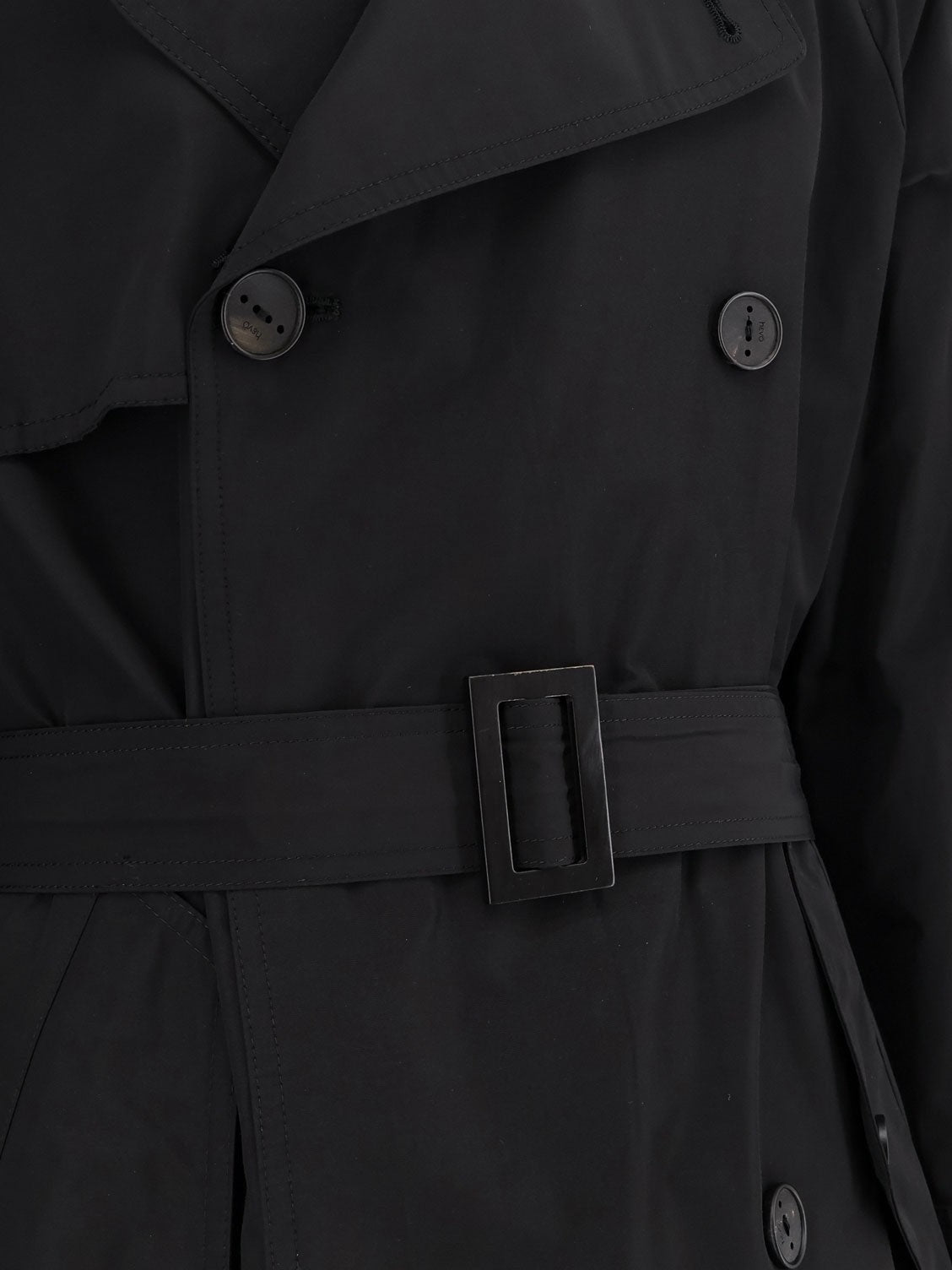 Hevo - Man - Black - Trench Coat