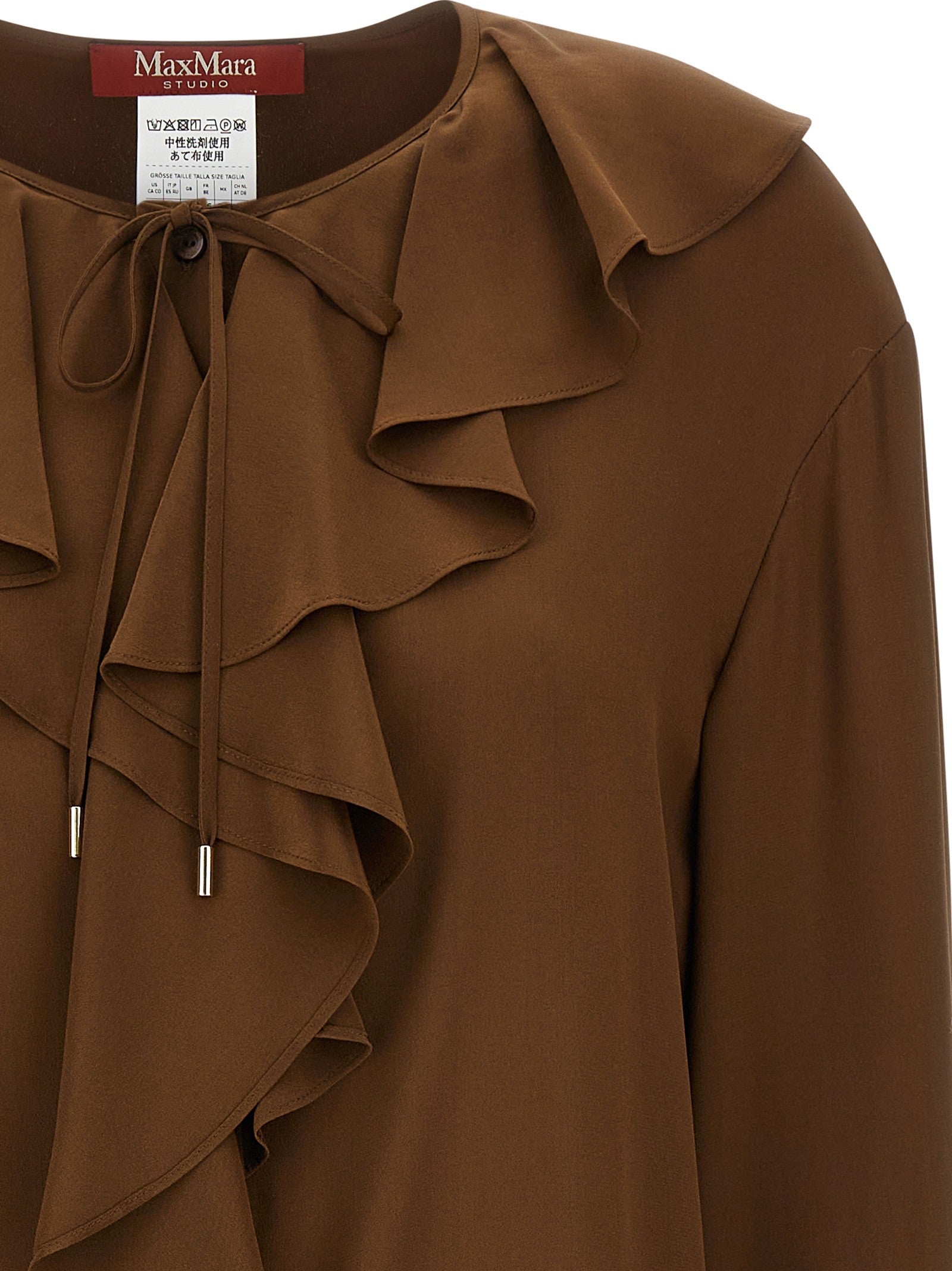 MAX MARA STUDIO - nan - Brown - Shirt