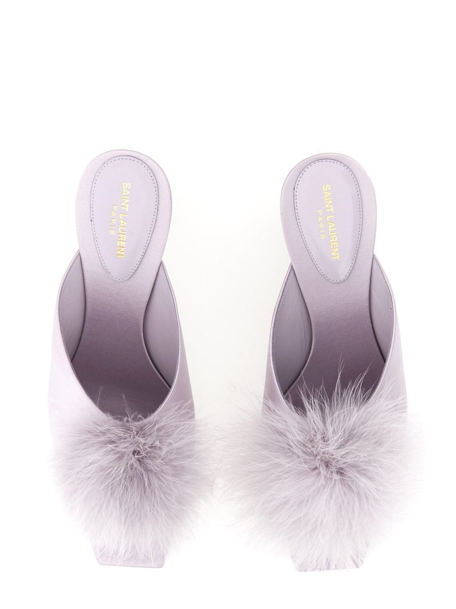 Saint Laurent - Woman - Purple - Heel