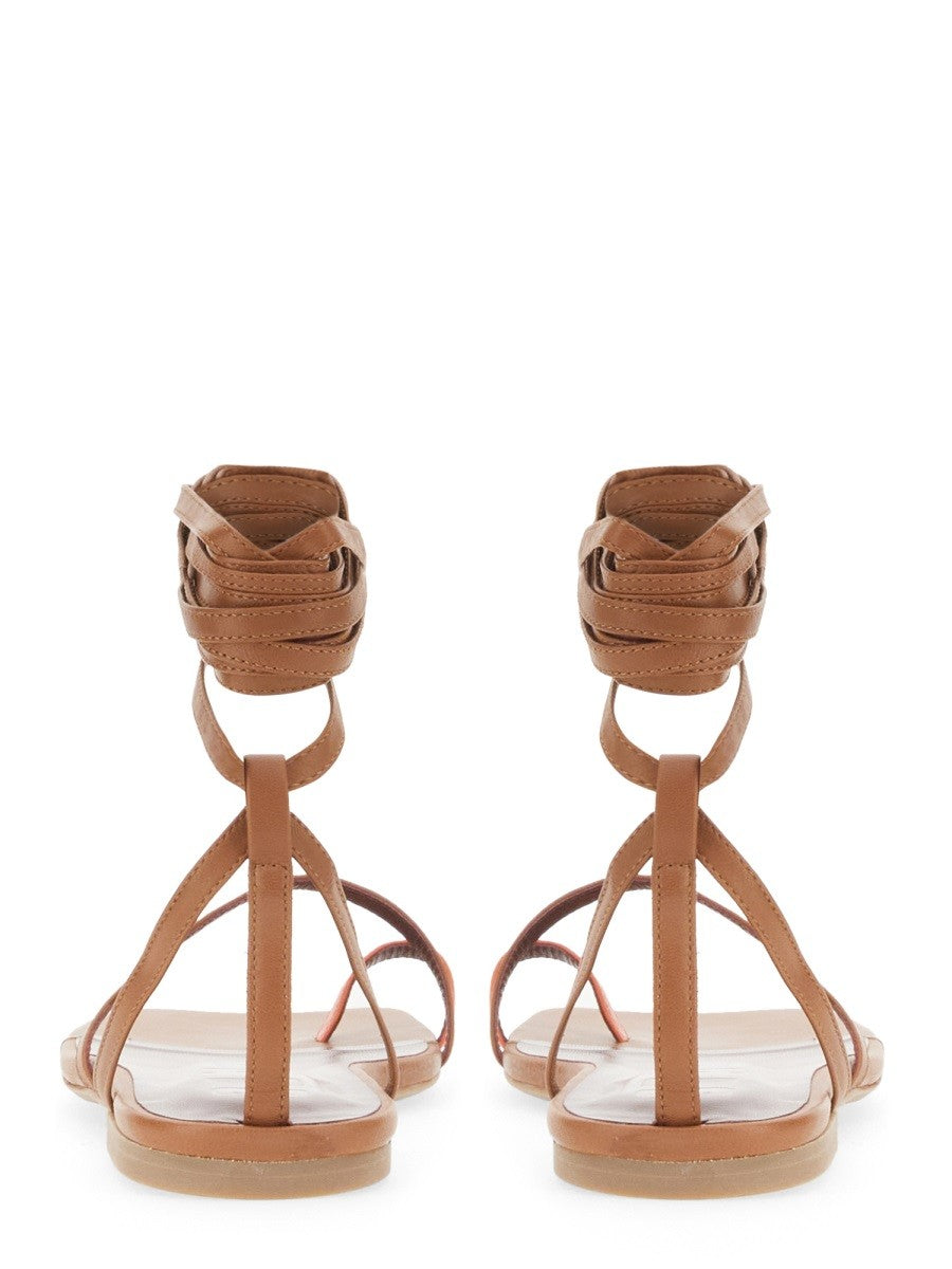 STAUD - Woman - Beige - Sandal