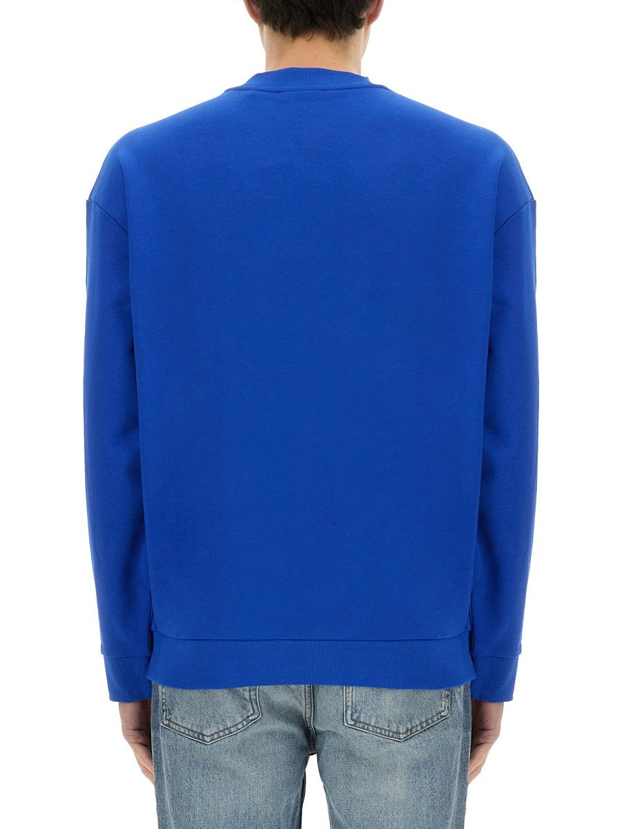 Boss - Man - Blue - Sweatshirt