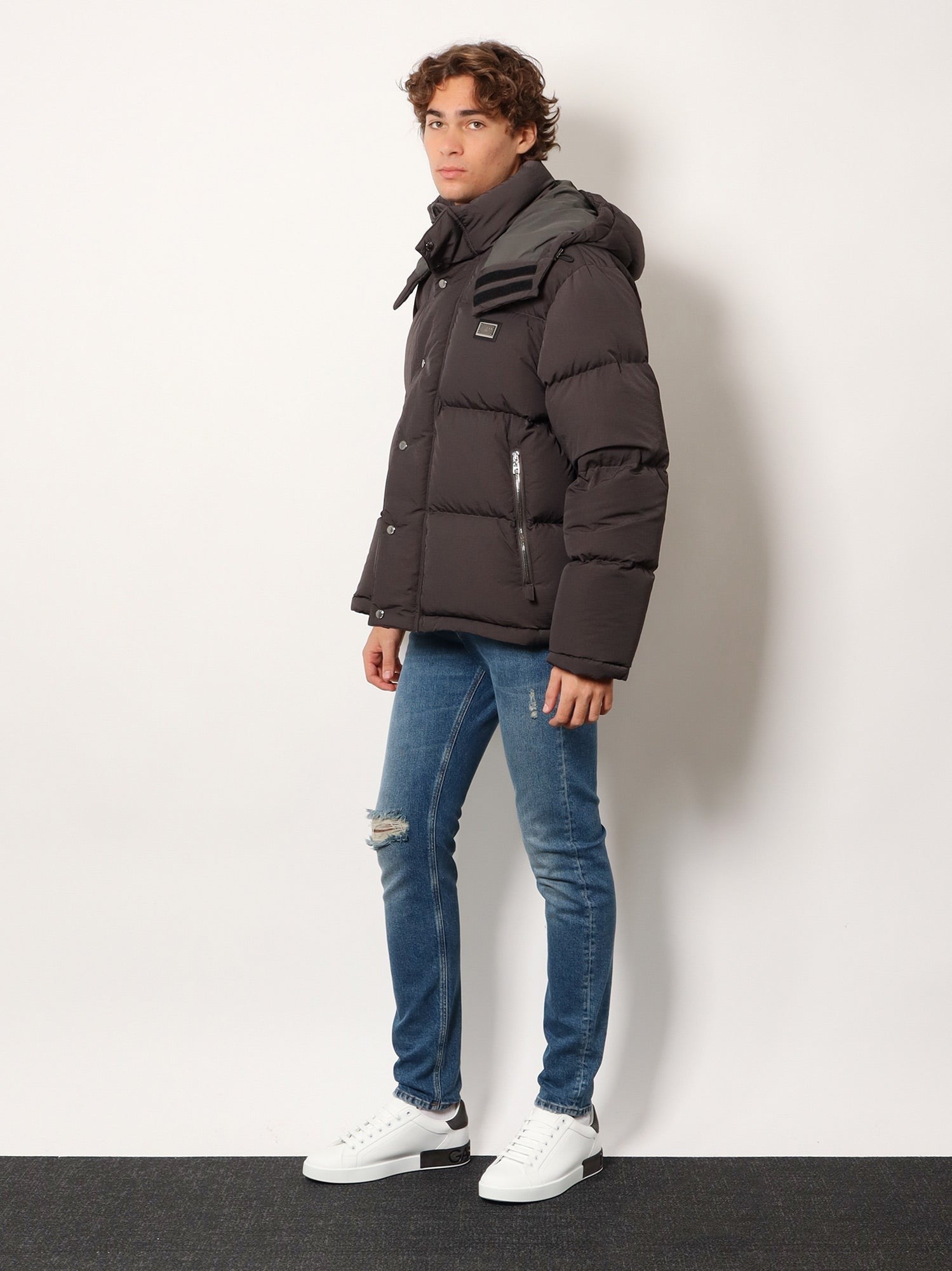 Dolce & Gabbana - Man - Grey - Jacket
