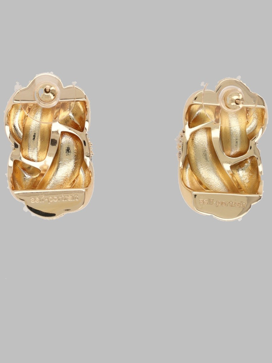 SELF-PORTRAIT - Woman - Gold - Earring