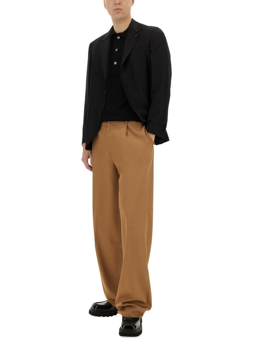 Lardini - Man - Black - Polo Shirts