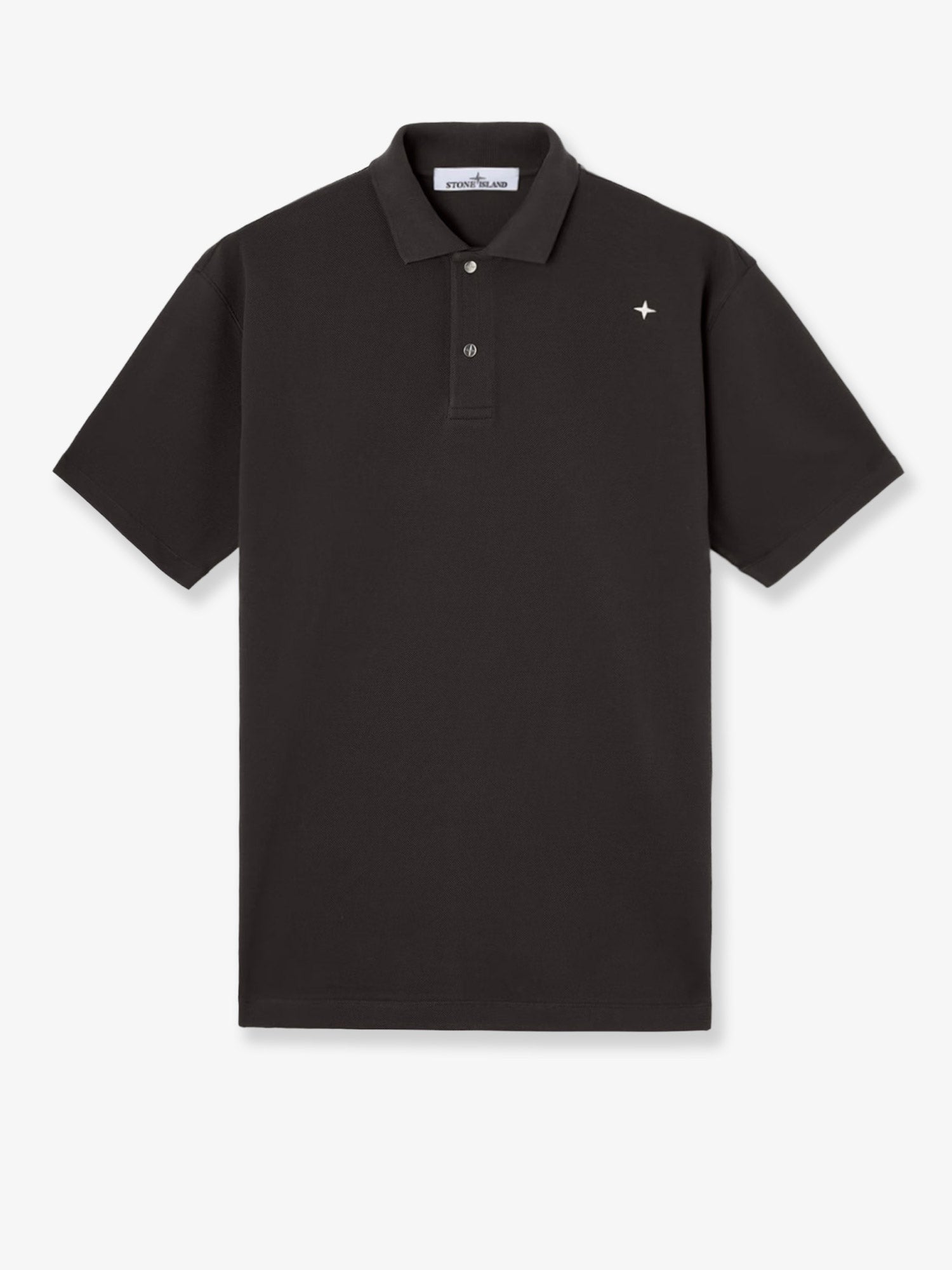 Stone Island - Man - Black - Polo Shirt