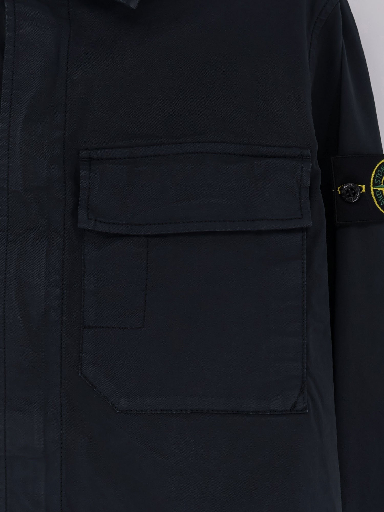 Stone Island - Man - Blue - Shirt