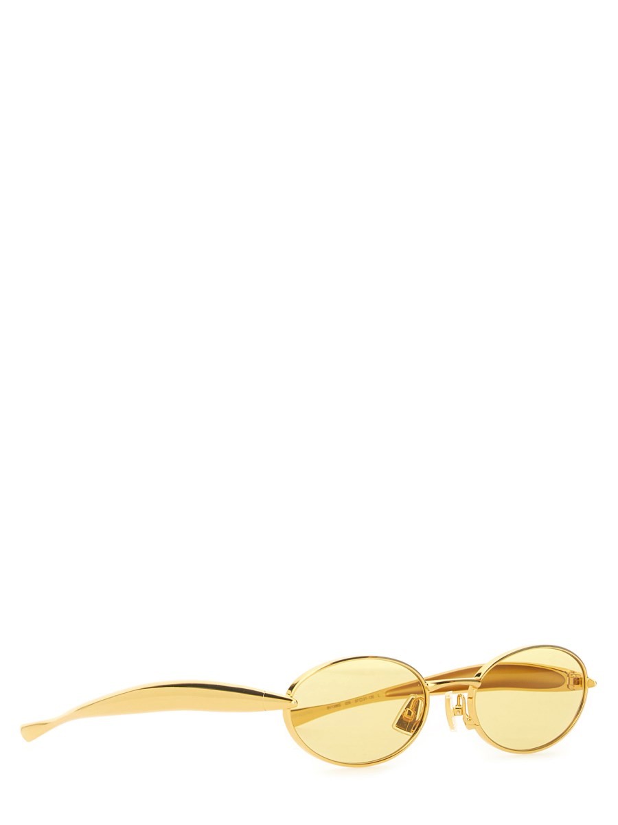 Bottega Veneta - Unisex - Gold - Sunglasses