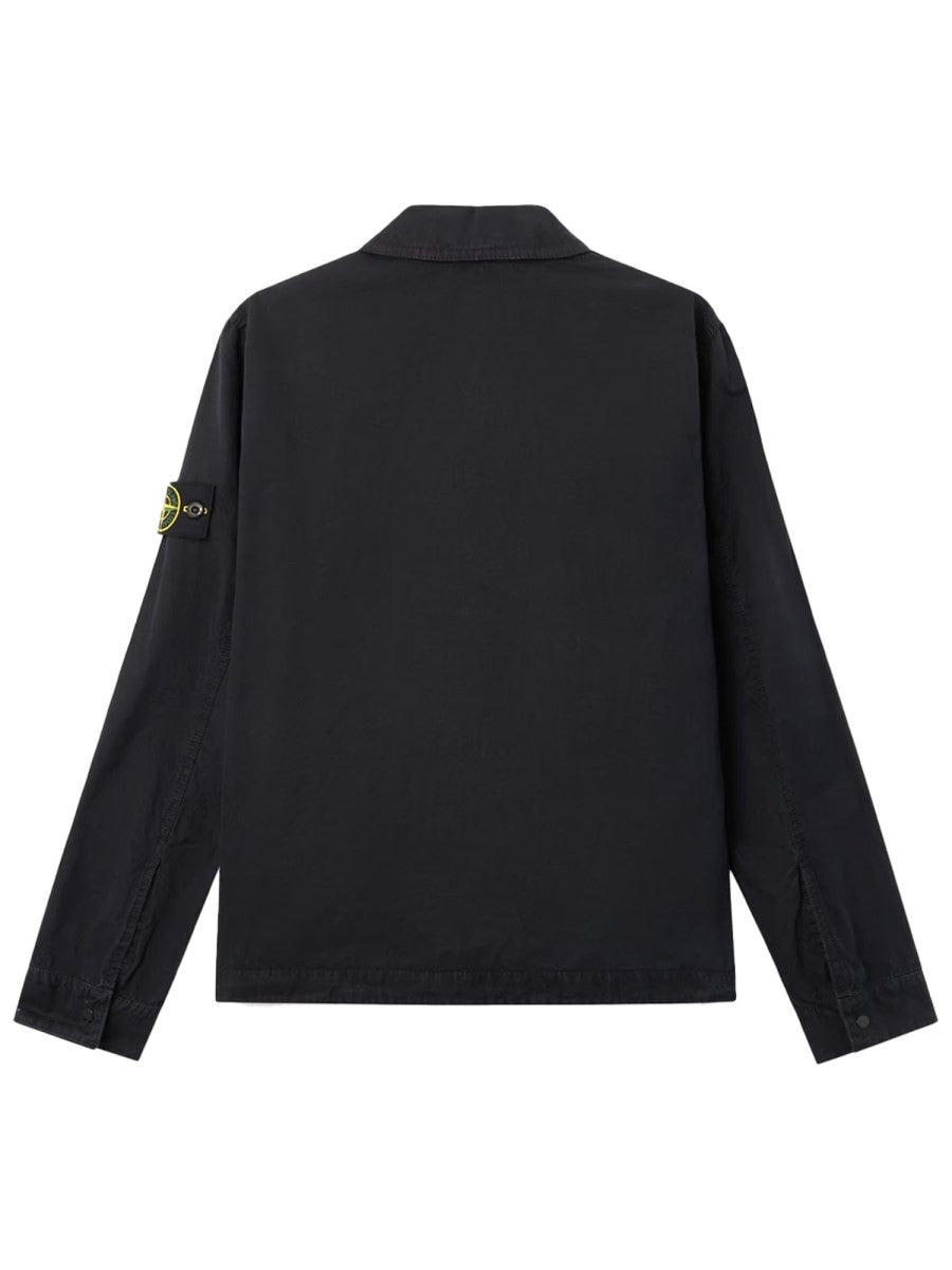 Stone Island - Man - Blue - Shirt