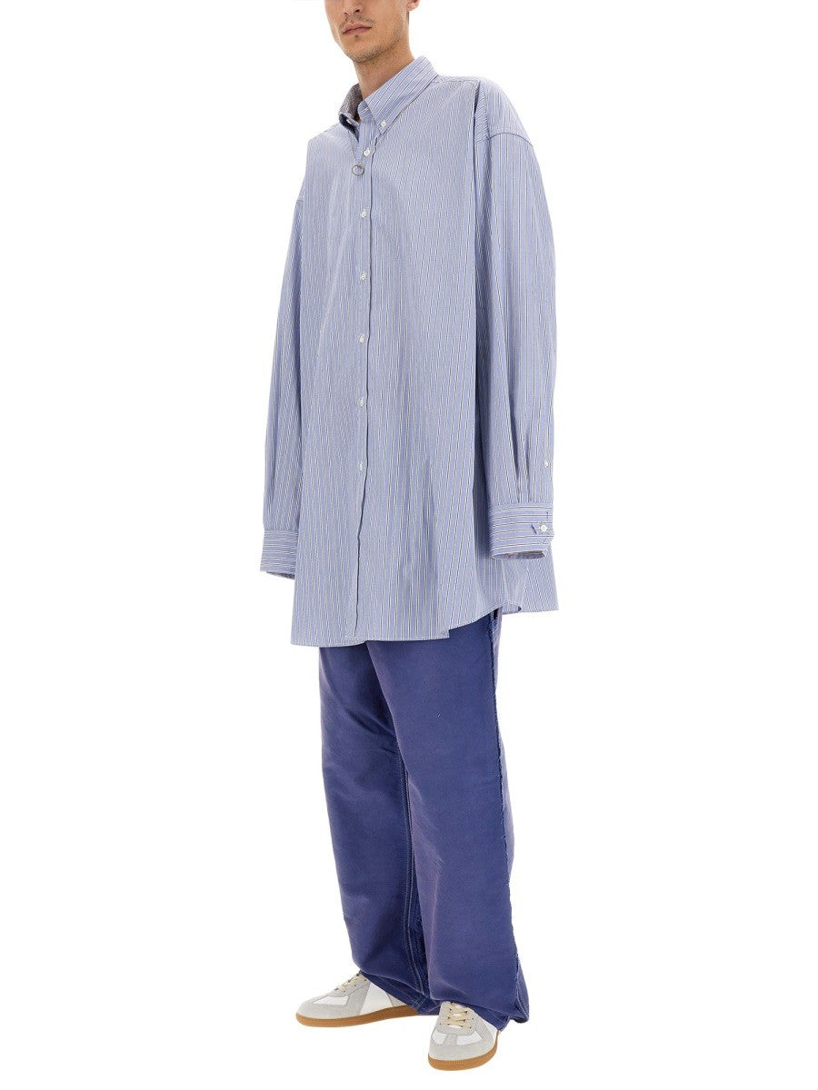 Maison Margiela - Man - Blue - Shirt