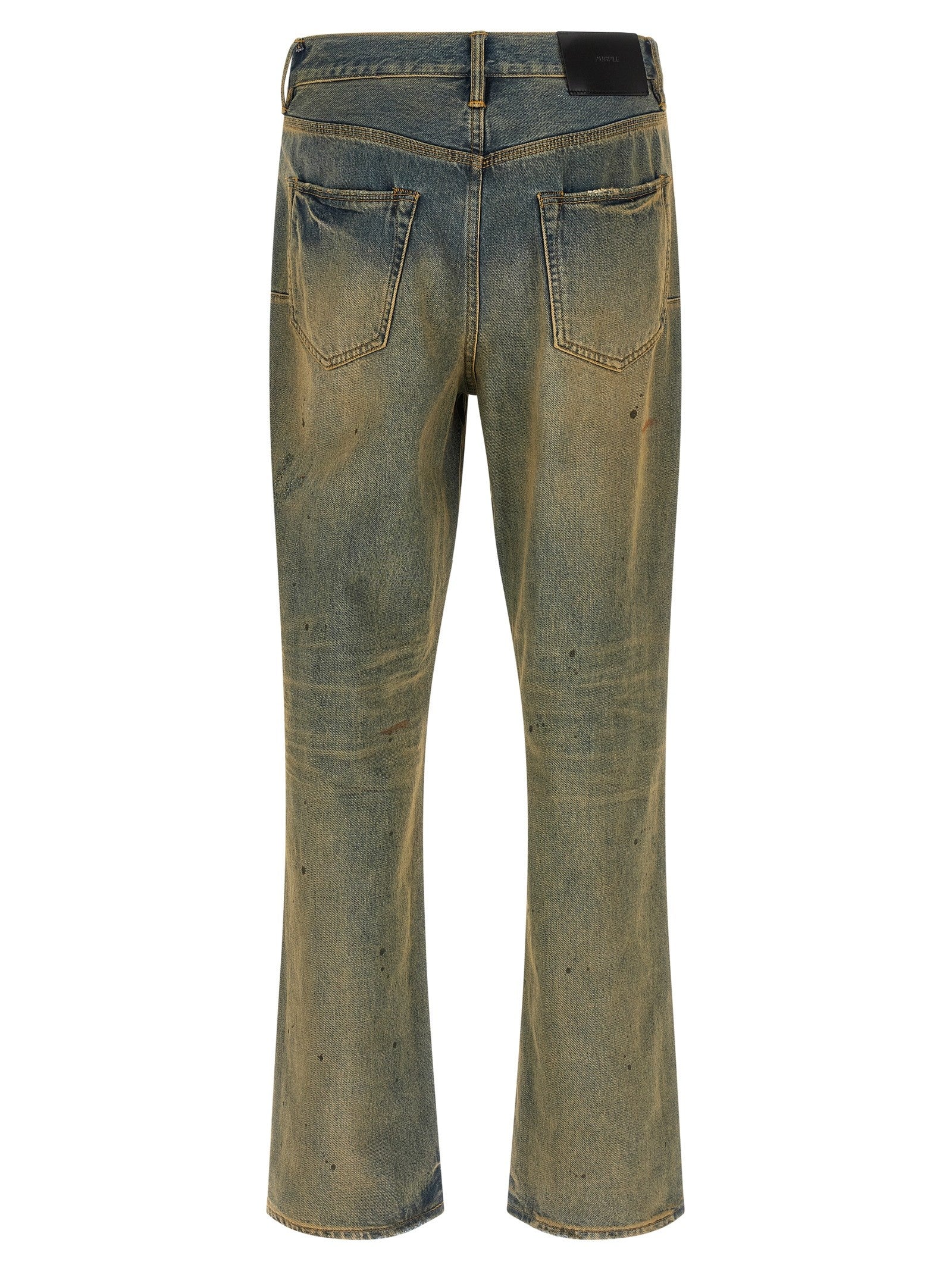 PURPLE - nan - Yellow - Jeans