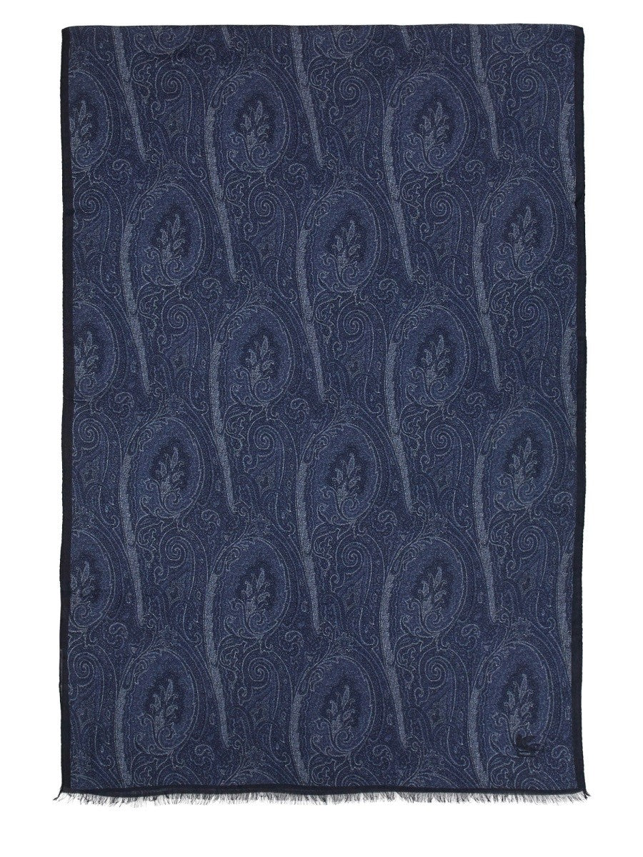 Etro - Man - Blue - Scarf
