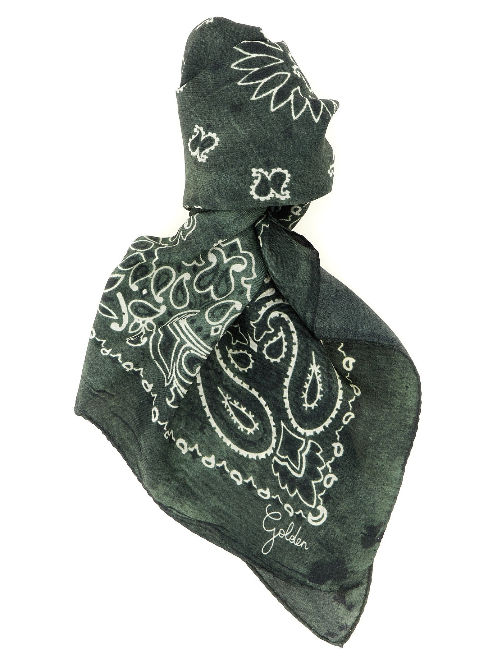 Golden Goose - nan - Green - Scarf